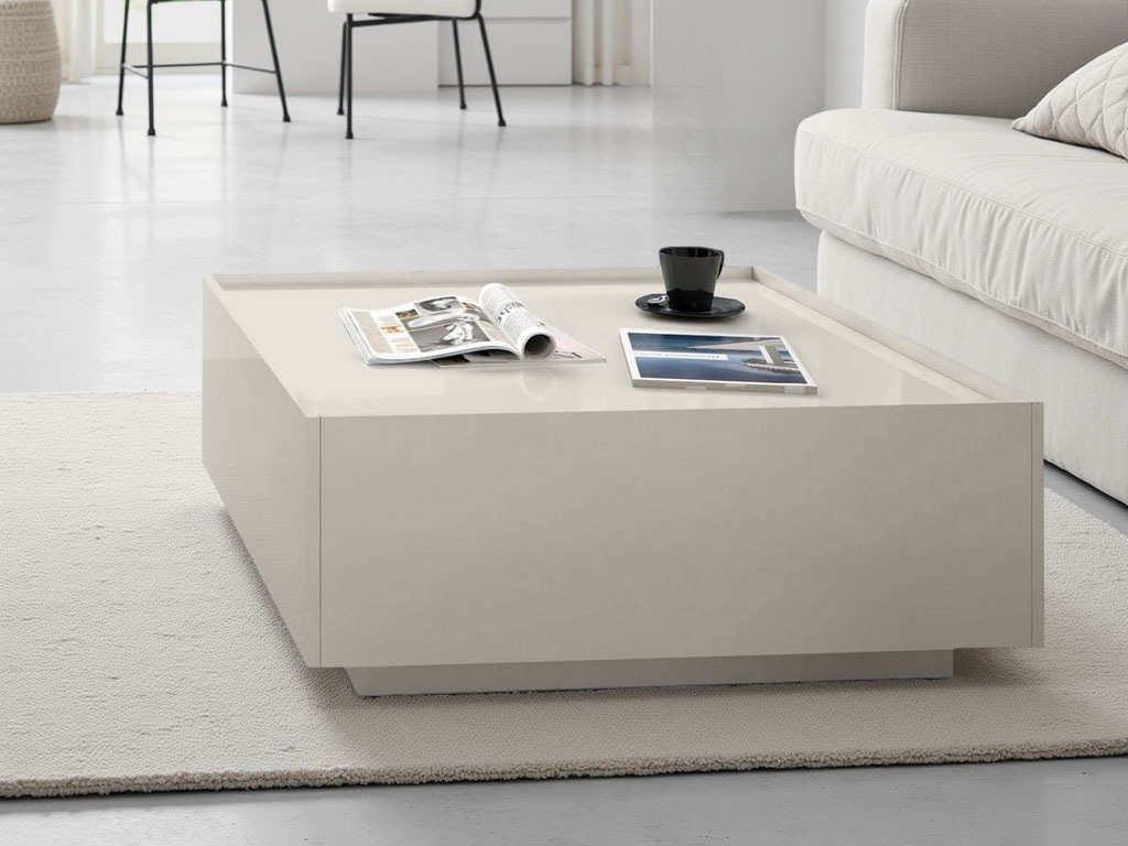Places of Style Couchtisch »Piano«, hochwertig UV lackiert, mit zwei Schubladen inkl. Soft-Close Funktion