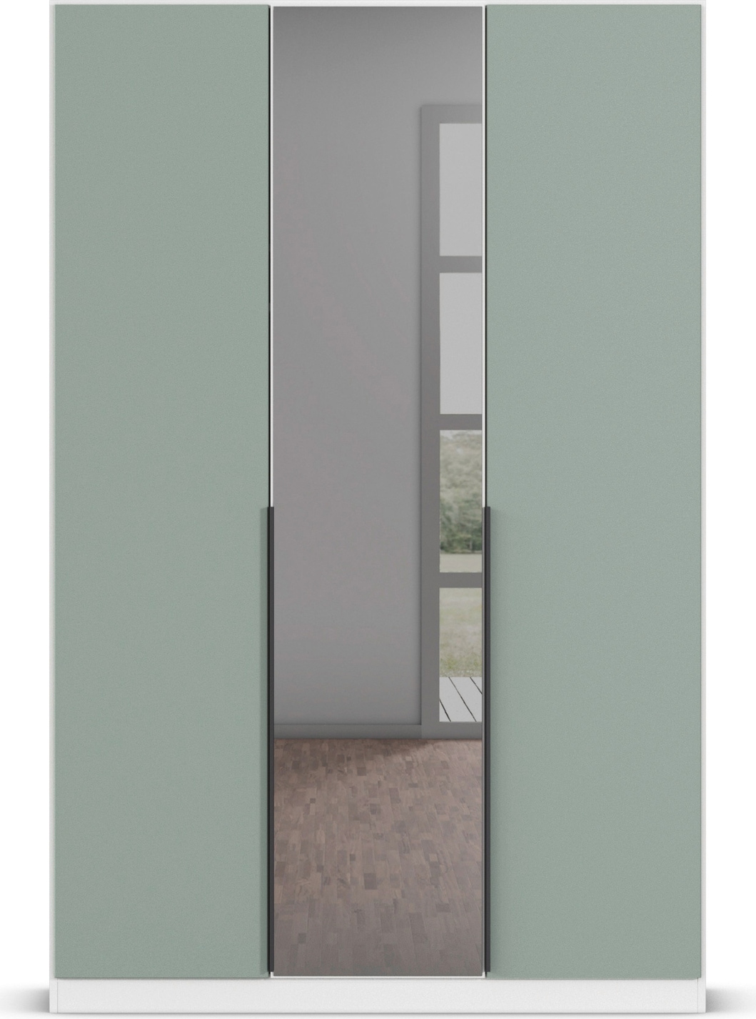 INOSIGN BY RAUCH Drehtürenschrank »Ferris Schrank Breite 2,10m BESTSELLER Schlafzimmerschrank«, Kleiderschrank mit Spiegel in den Ausführungen BASIC/CLASSIC/PREMIUM