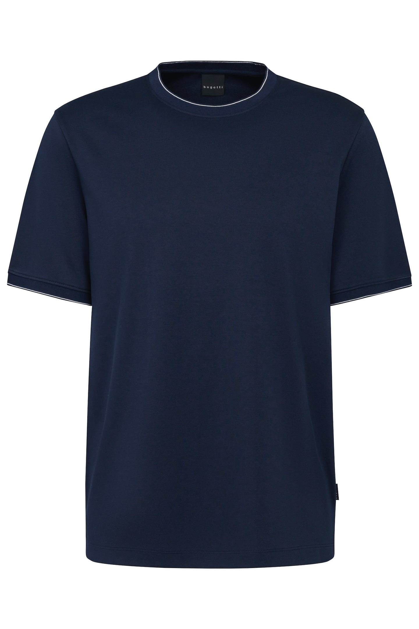 bugatti T-Shirt, aus Baumwoll-Mischung