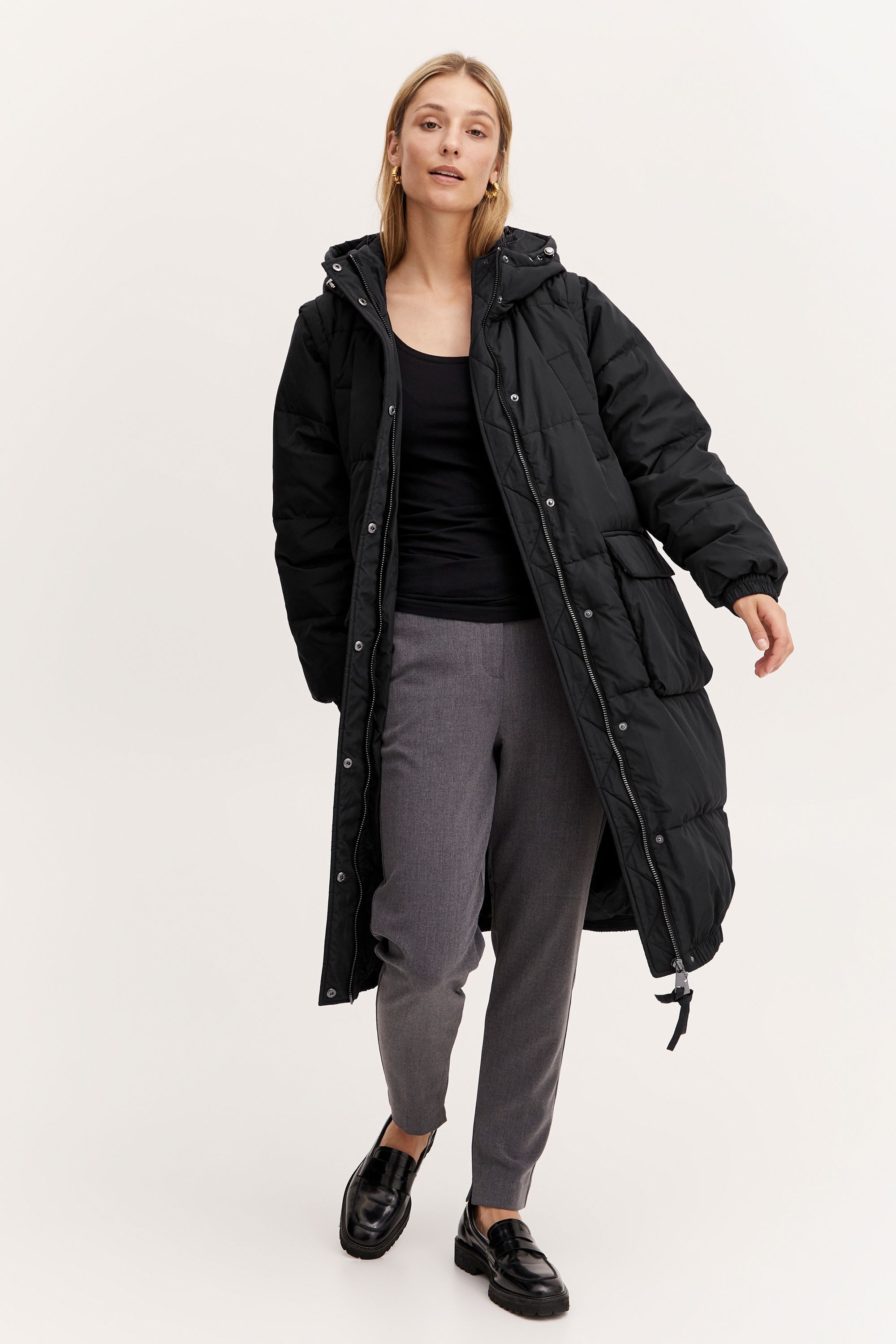 b.young Winterjacke »Winterjacke BYCristel«, mit Kapuze