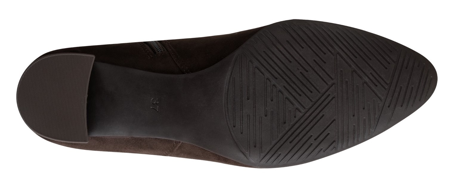 MARCO TOZZI Stiefel  , Blockabsatz, Businessstiefel, Langschaftstiefel mit Zierschnalle