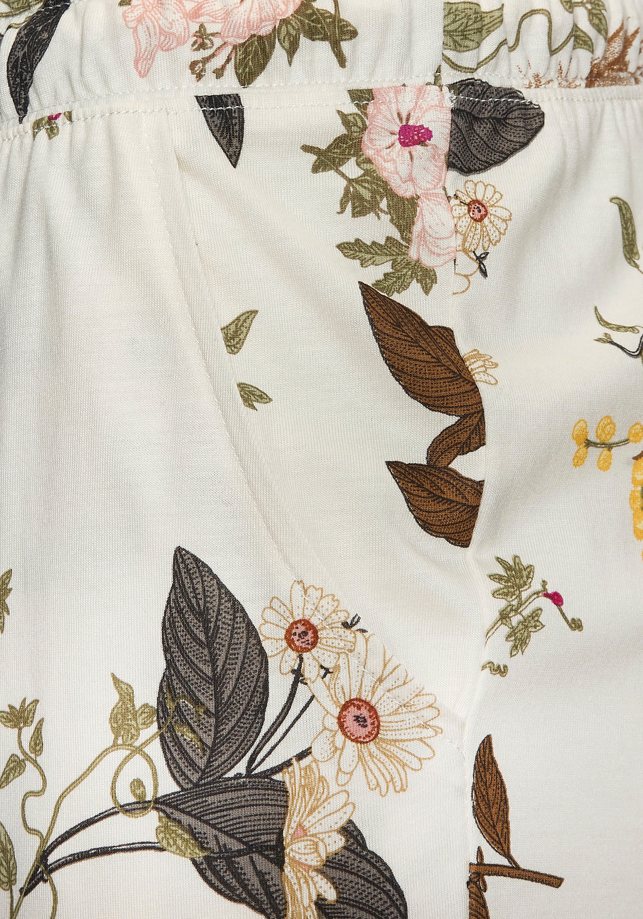 LASCANA Pyjamashorts, mit Druck