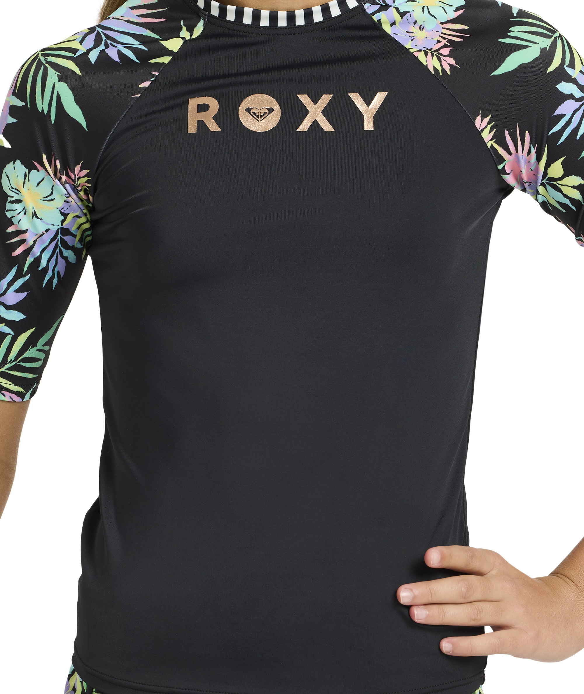Roxy Strandshirt »ROXY ACTIVE RG SHORT SLEEVE LYCRA« für Kinder und Jugendliche, kurze Ärmel, sportlicher Stil