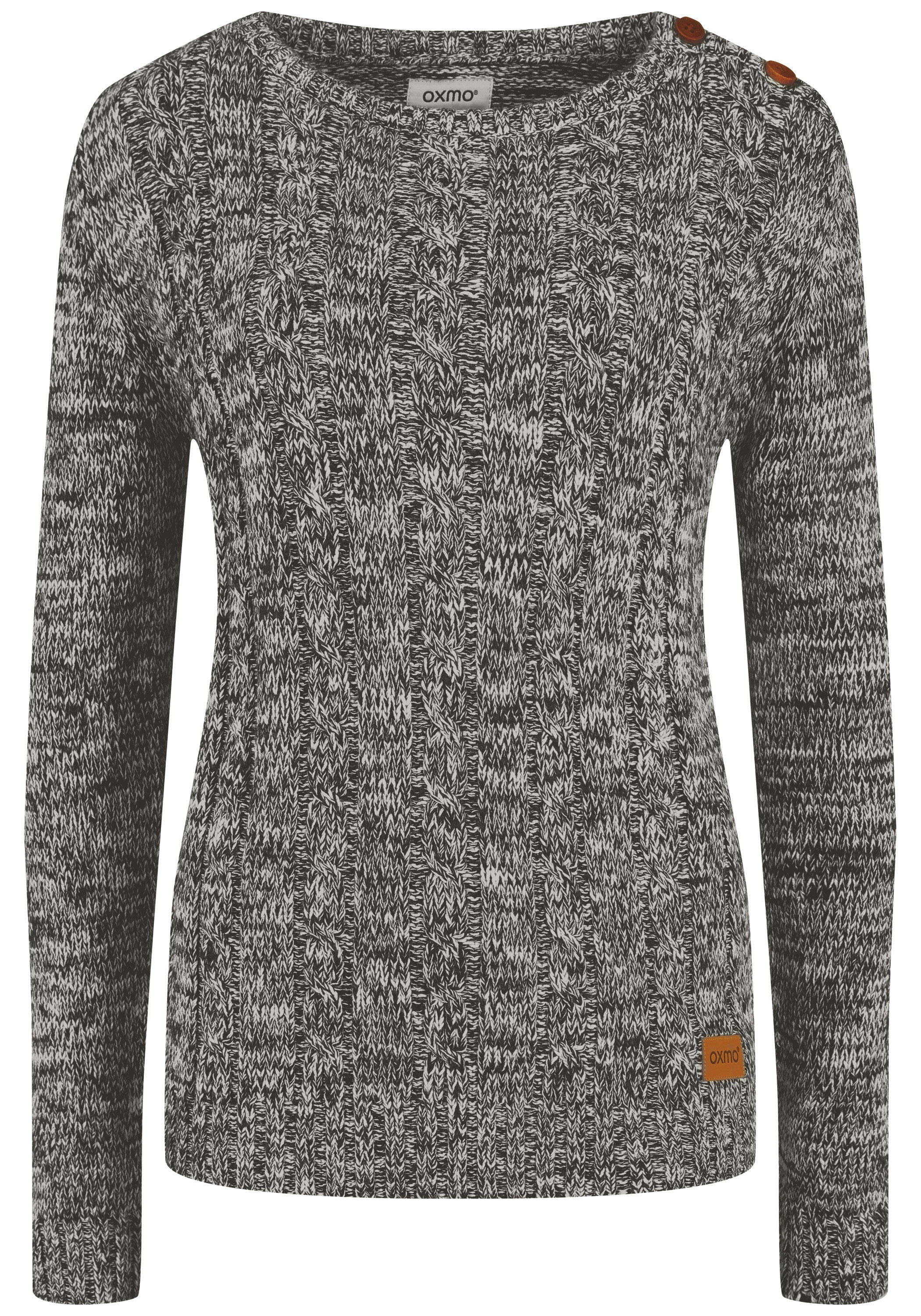 OXMO Strickfleece-Pullover »Strickpullover OXPhia«