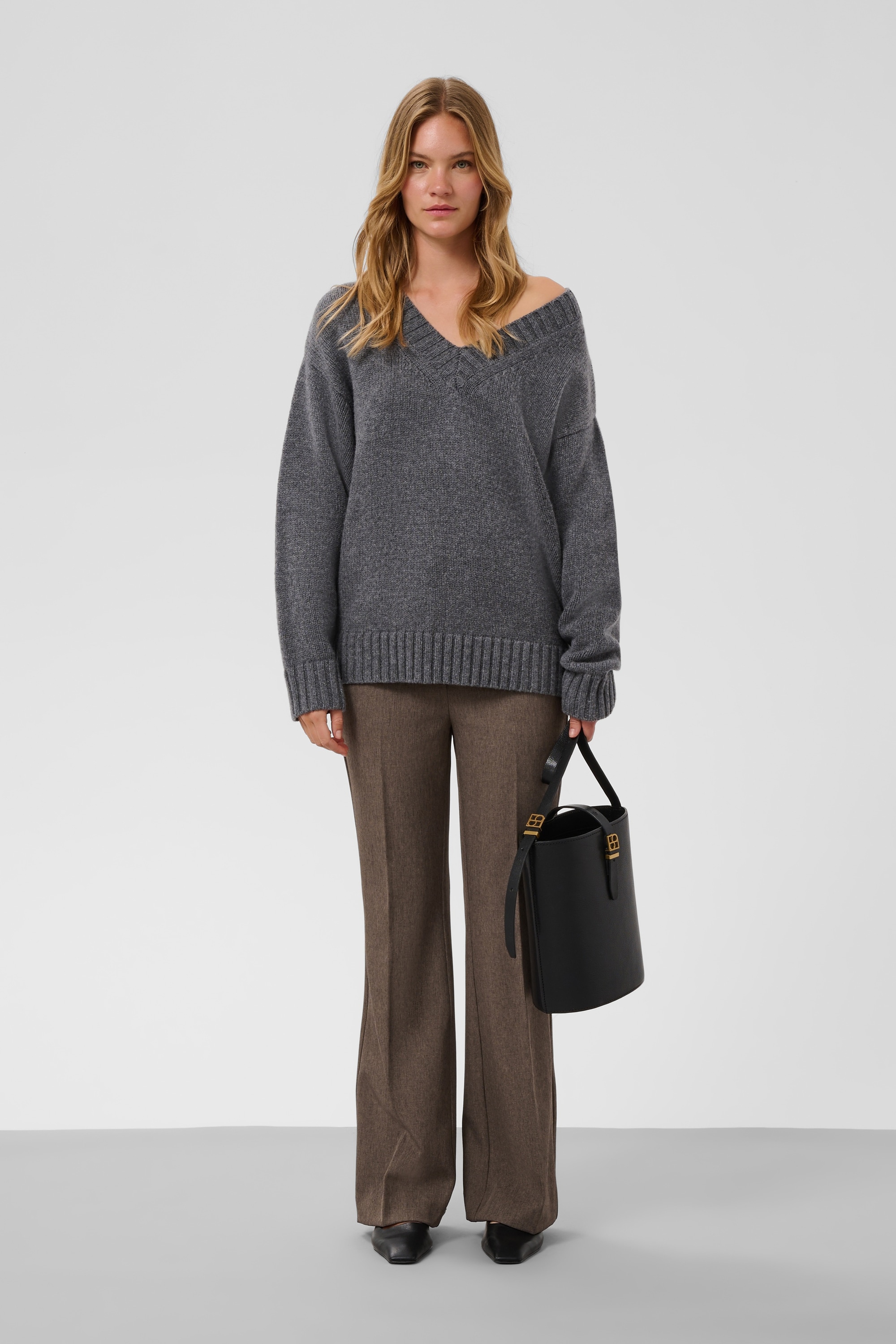 SOAKED IN LUXURY Strickpullover »Damen Strickpullover SLMoline«