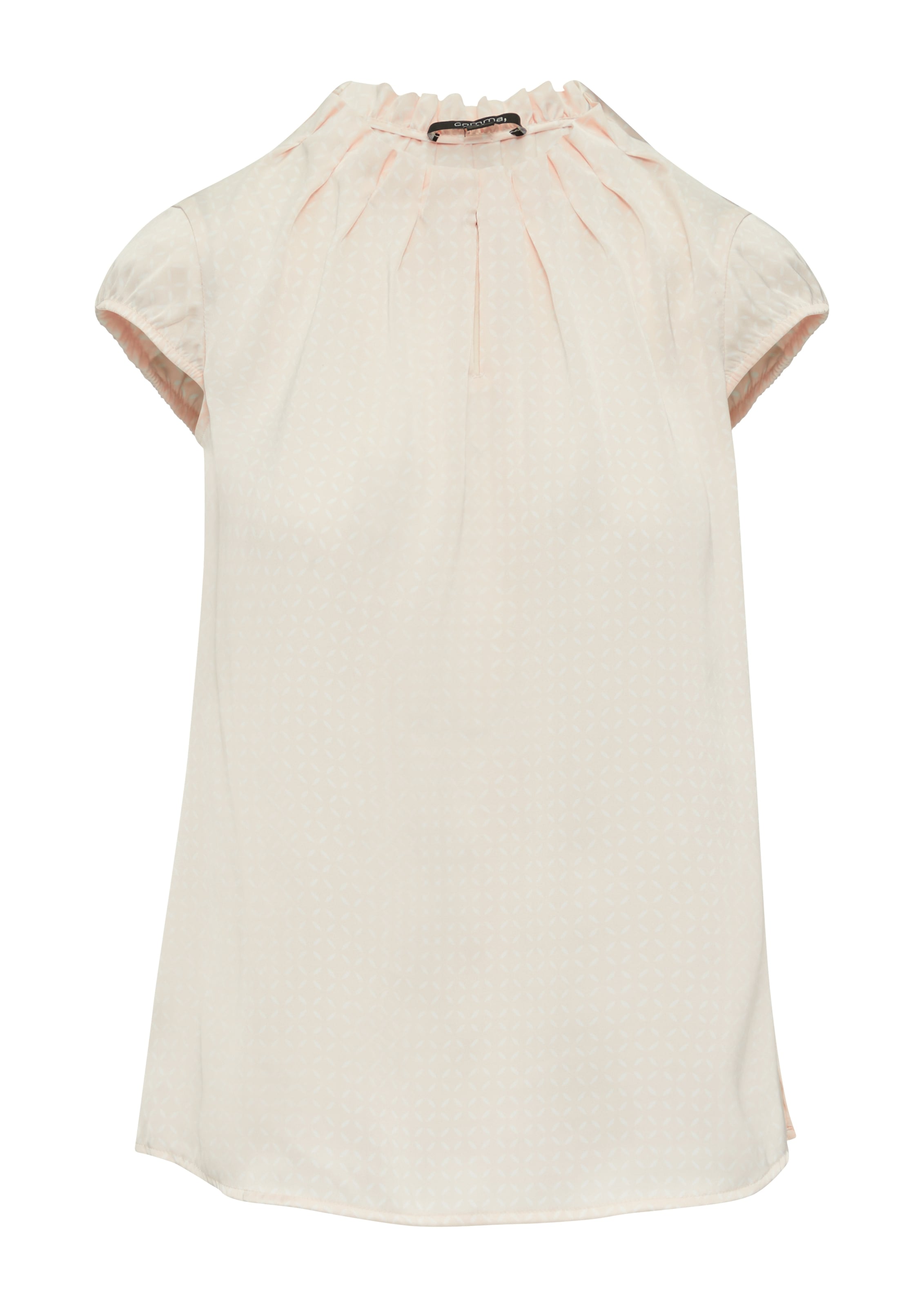 Comma Satinbluse, mit All-Over-Print