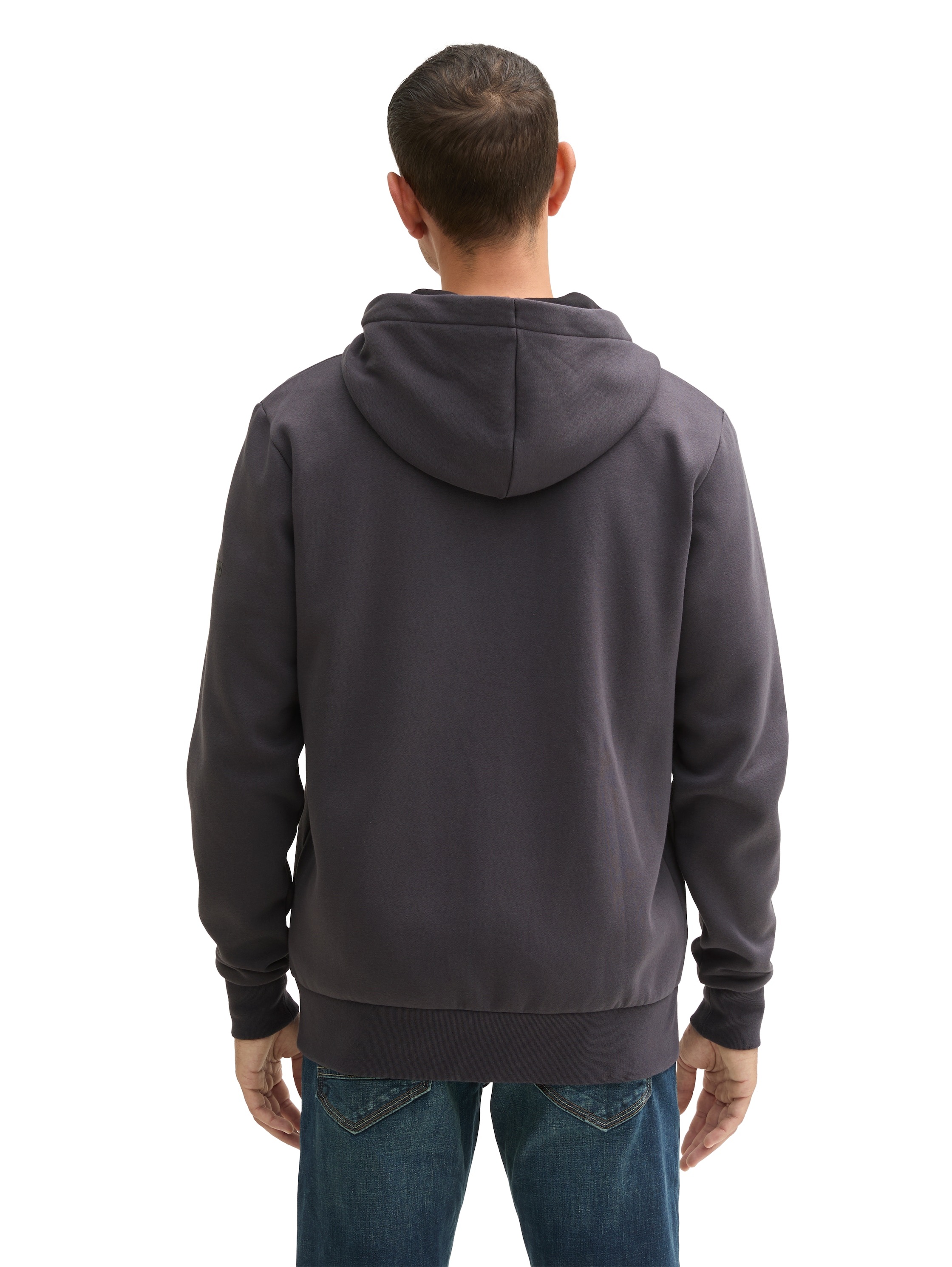 TOM TAILOR Kapuzensweatjacke, mit Kapuze