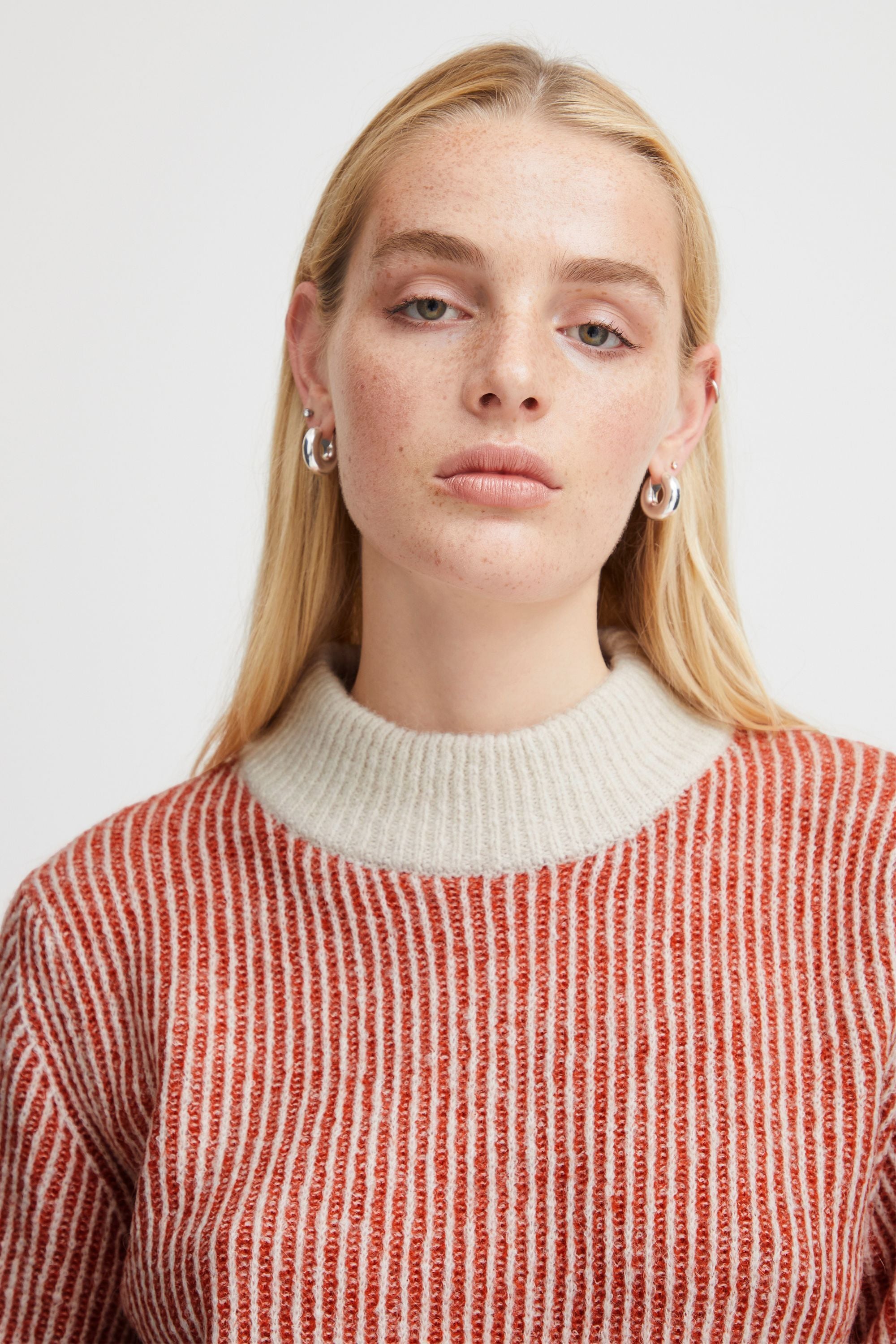Ichi Strickfleece-Pullover »Strickpullover IHKamara«