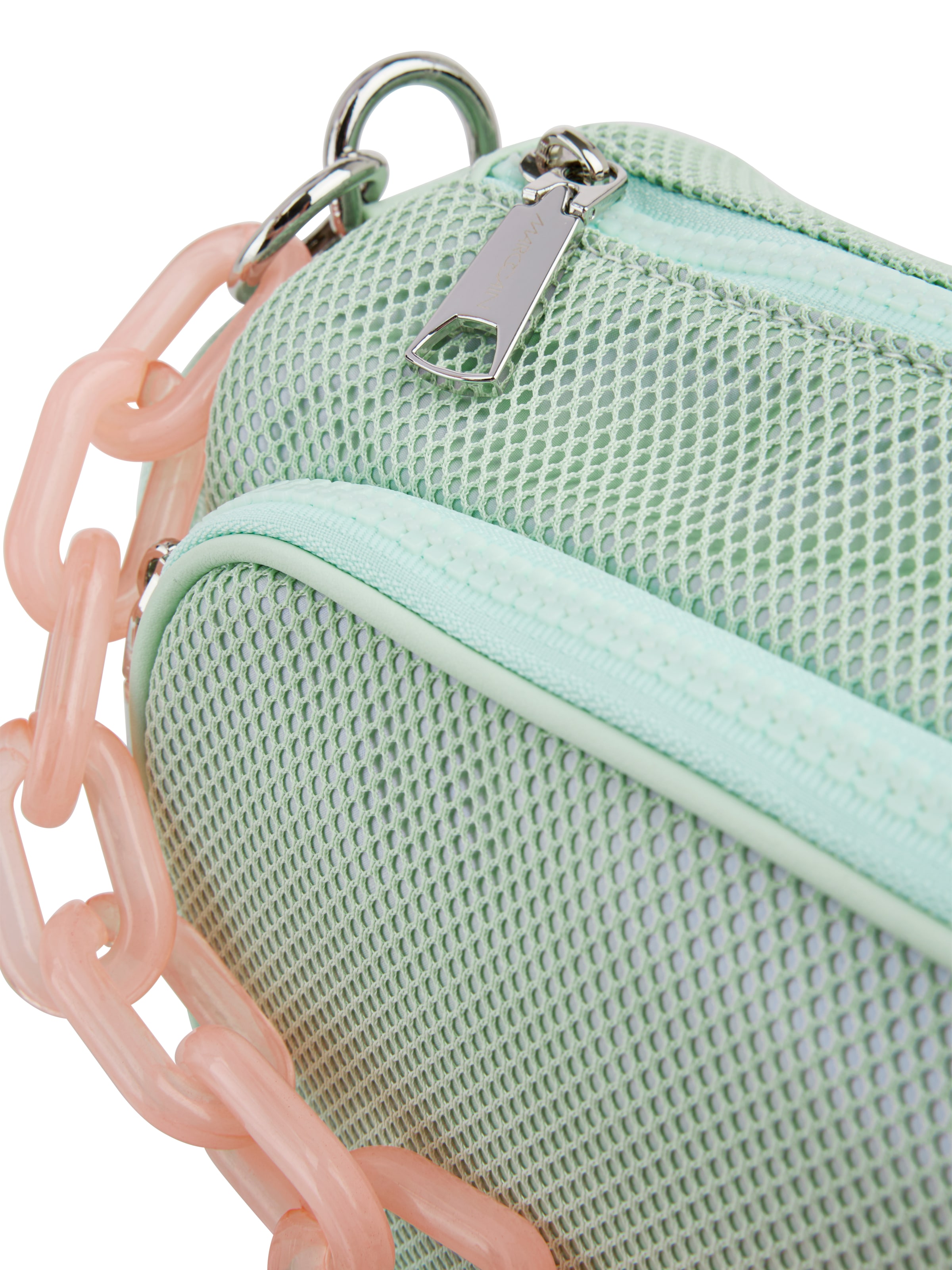 Marc Cain Umhängetasche »Sports Mindful Moving« Damen Handtasche, Schultertasche mit Ketten-Tragegriff