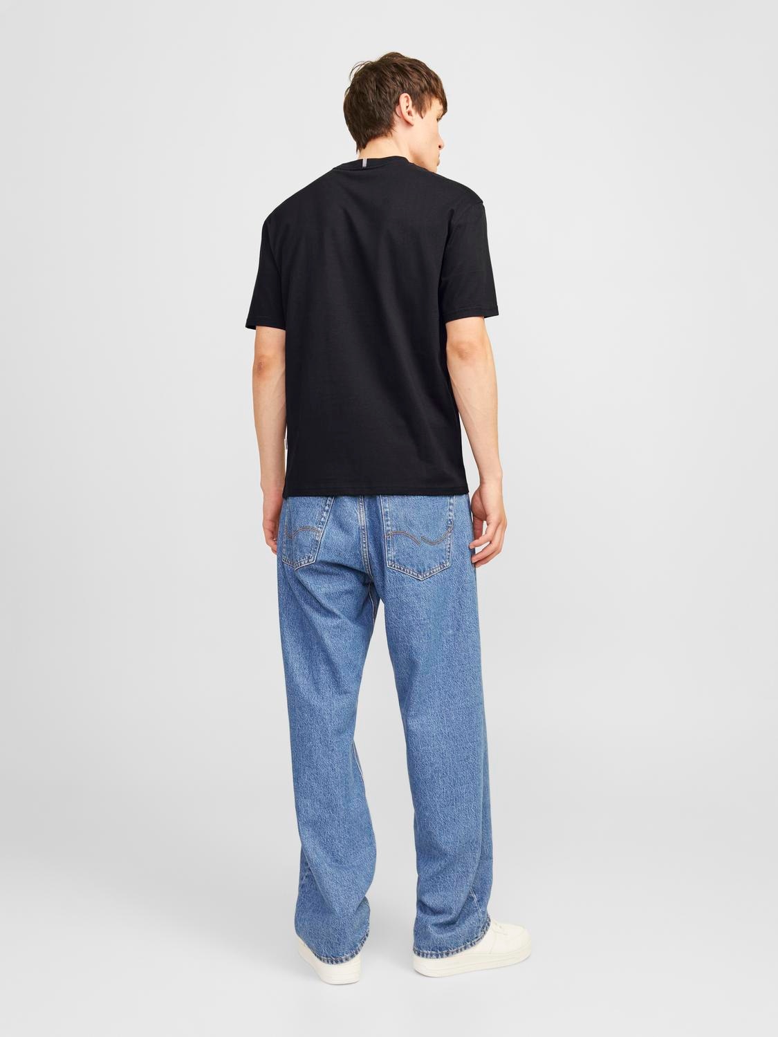 Jack & Jones Rundhalsshirt »JORFREDERIKSBERG TEE SS CREW NECK NOOS«