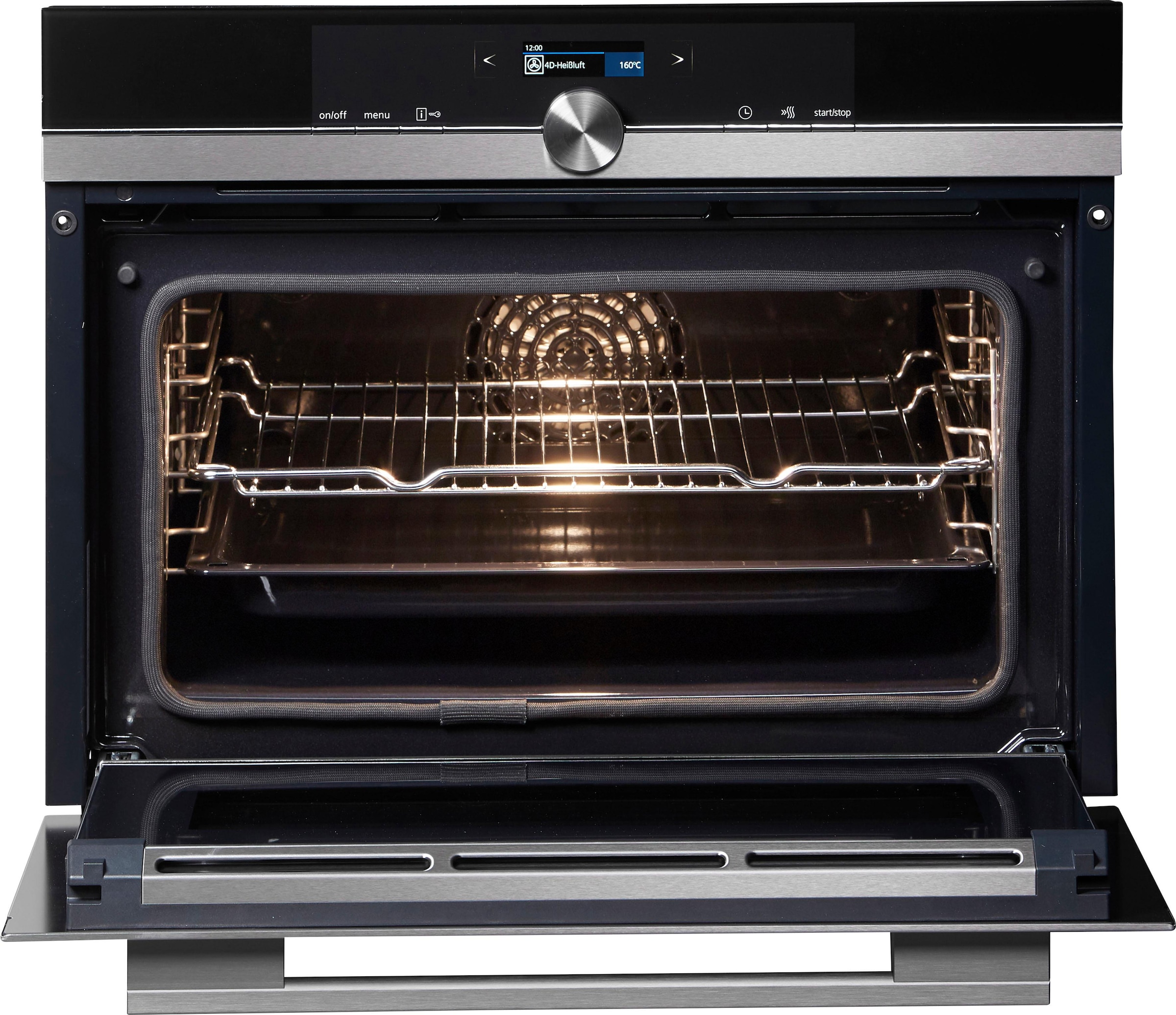 SIEMENS Pyrolyse Backofen  »CB674GBS3«, mit Teleskopauszug nachrüstbar, Aqua-Reinigungsfunktion