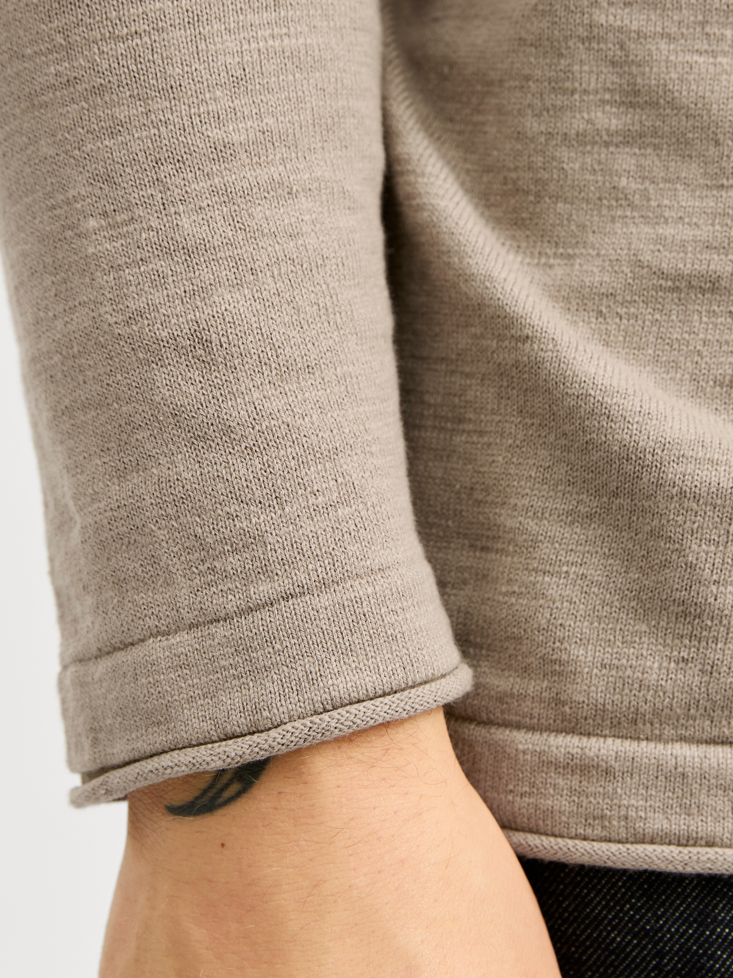 Jack & Jones Rundhalspullover »JJEBREEZE KNIT CREW NECK SN«, mit Rundhalsausschnitt