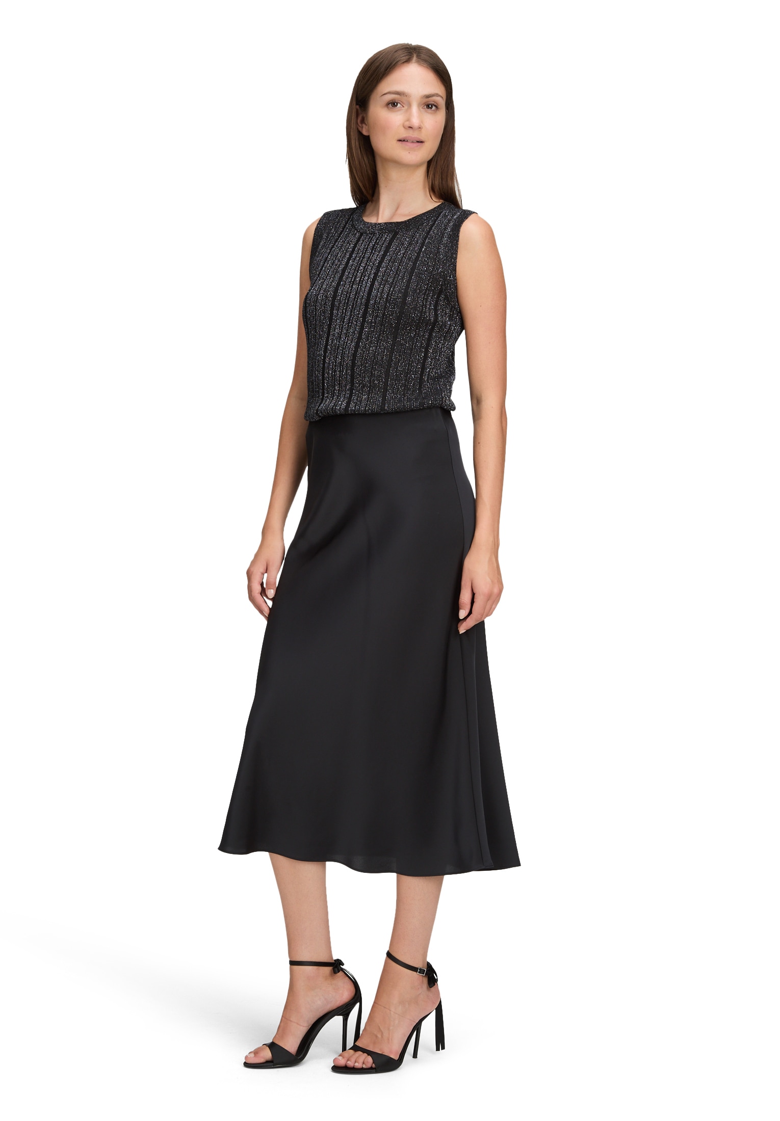 Betty&Co Satinrock »Satinrock mit elastischem Bund«