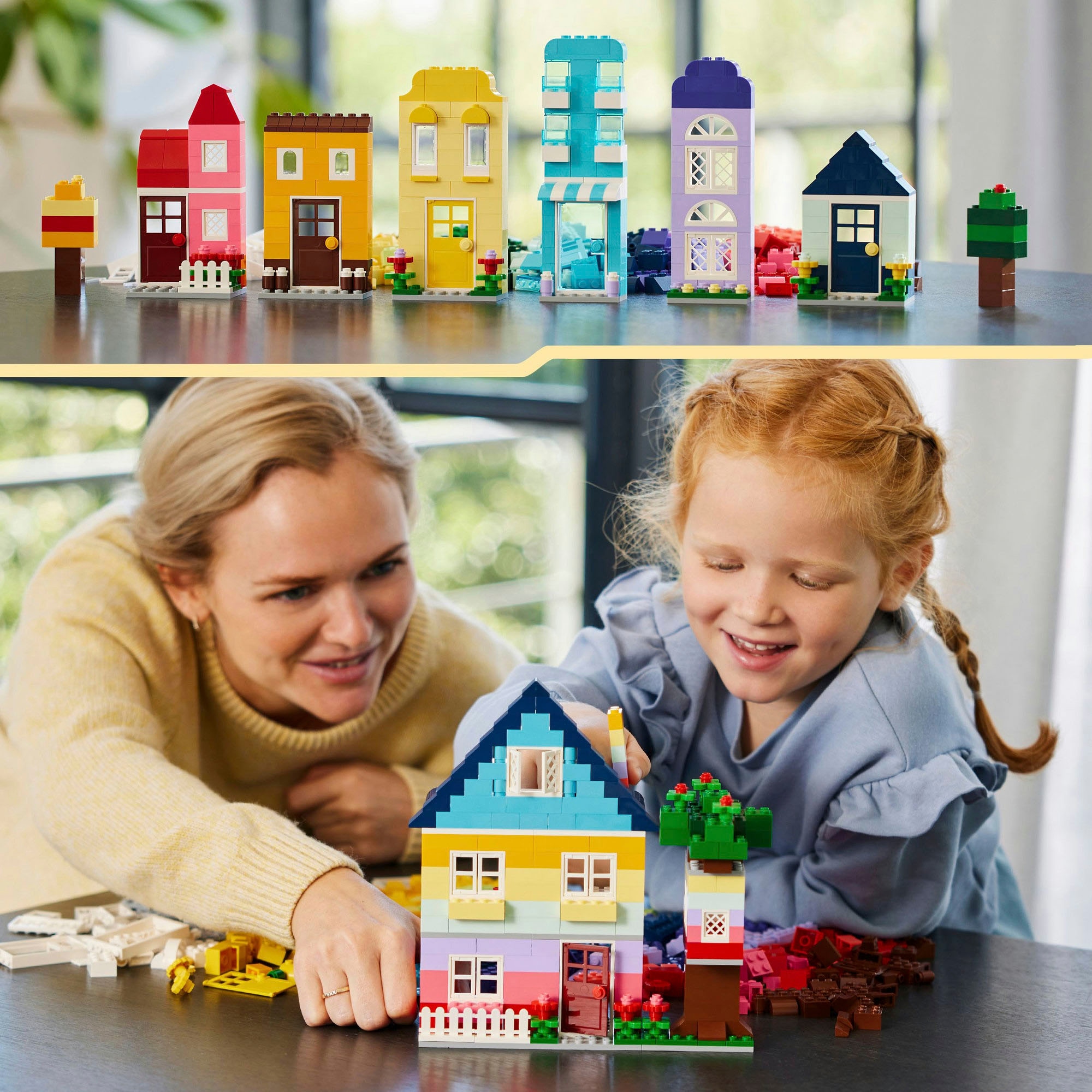 LEGO® Konstruktionsspielsteine »Kreative Häuser (11035), LEGO Classic«, (850 St.), Made in Europe