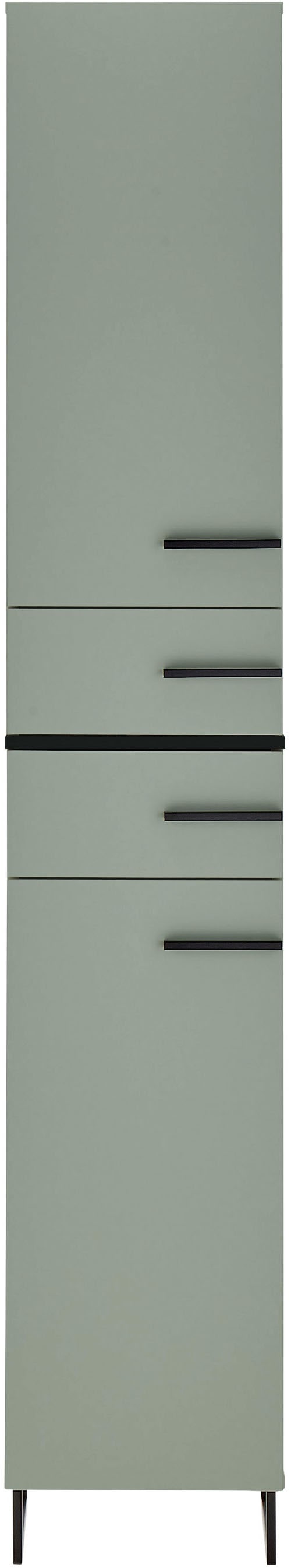 BASIC by Balculina Hochschrank »Palermo, BxHxT 35x194x33 cm« 1 Stk. tlg. Breite 35cm, Softclose, Metallfüße