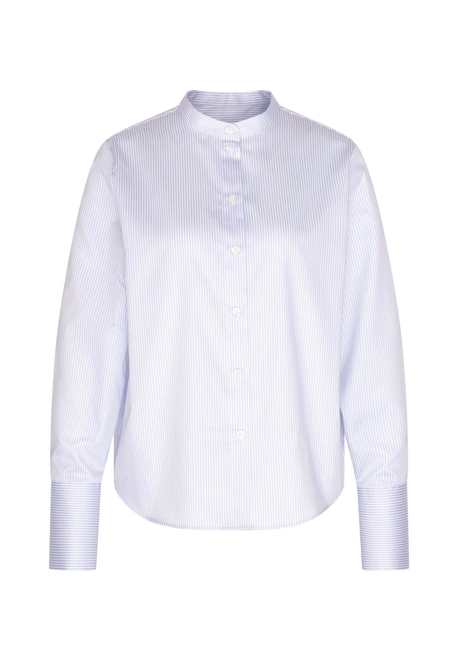 seidensticker Klassische Bluse 1/1 Rundhals Gestreift