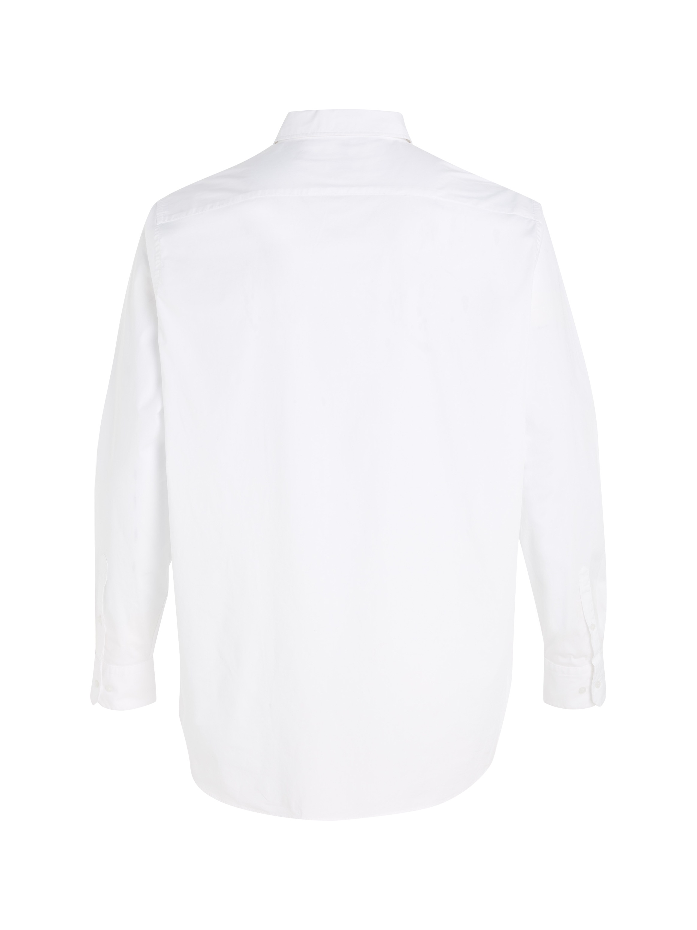 Calvin Klein Big&Tall Langarmhemd »BT_STRETCH POPLIN durchgehender SHIRT«, bei mit Knopfleiste bestellen SLIM OTTO