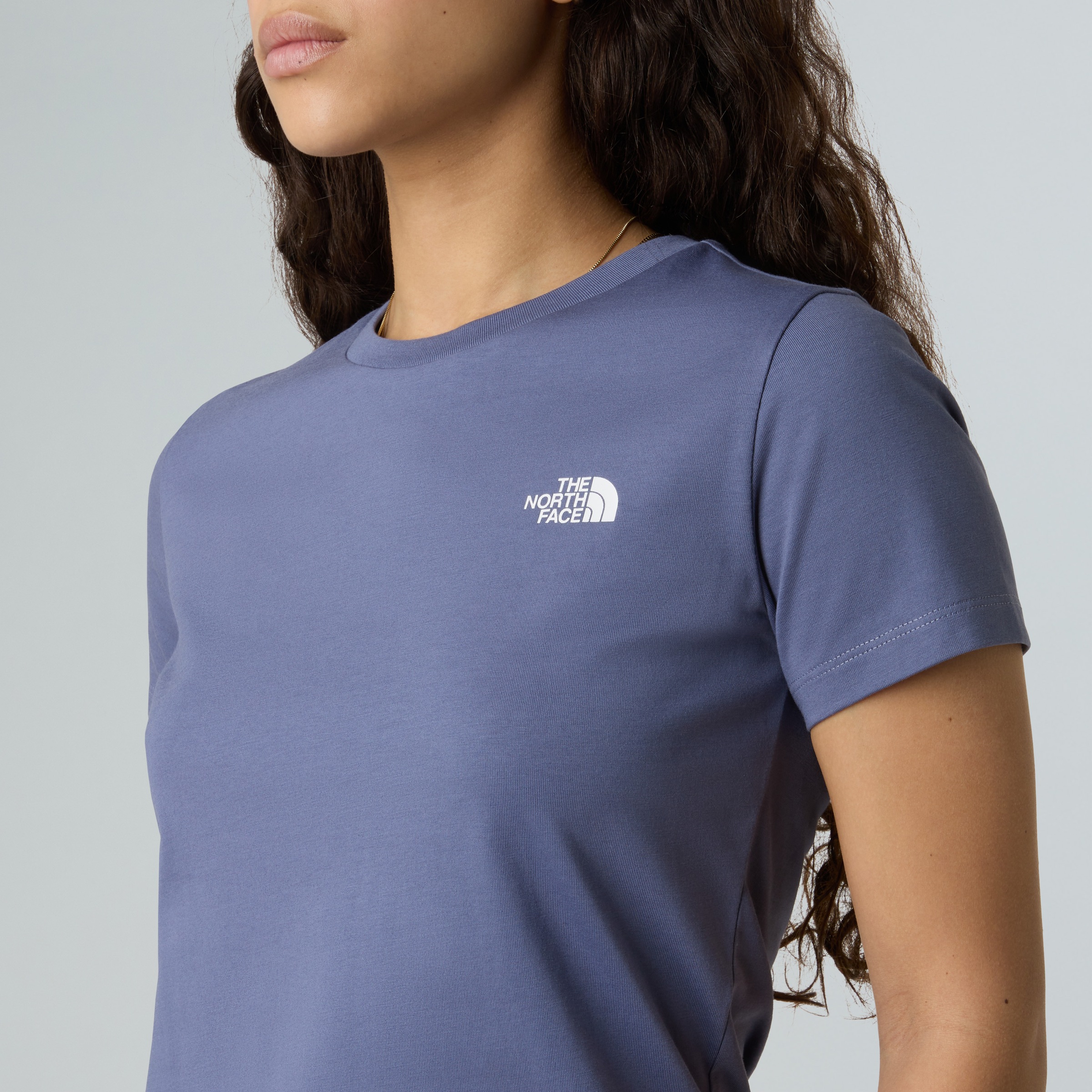 The North Face T-Shirt »W S/S SIMPLE DOME SLIM TEE«, (1 tlg.)