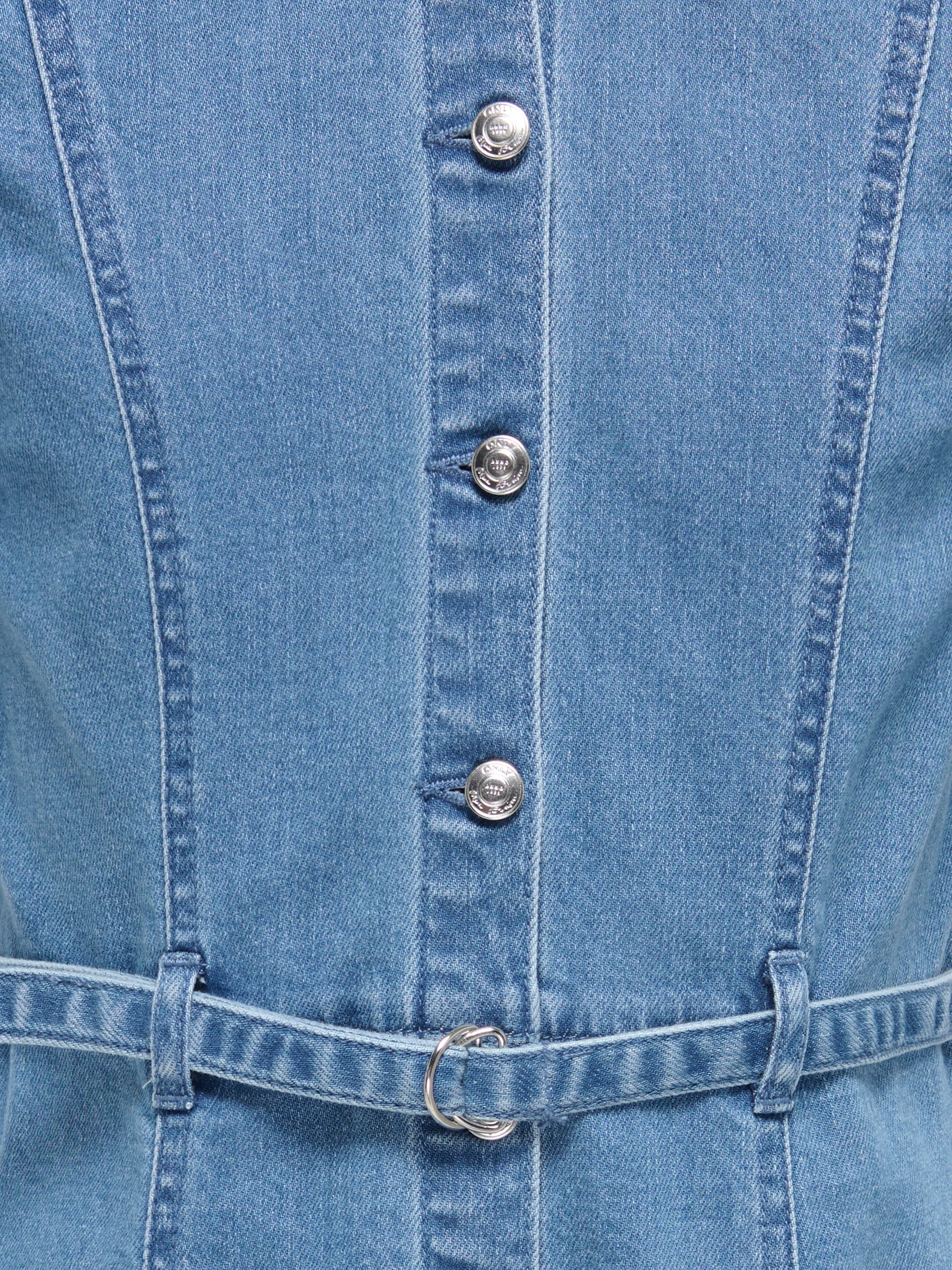 KIDS ONLY Jeanskleid »KOGNOA SS BELTED DNM DRESS YOR« mit abnehmbarem Gürtel