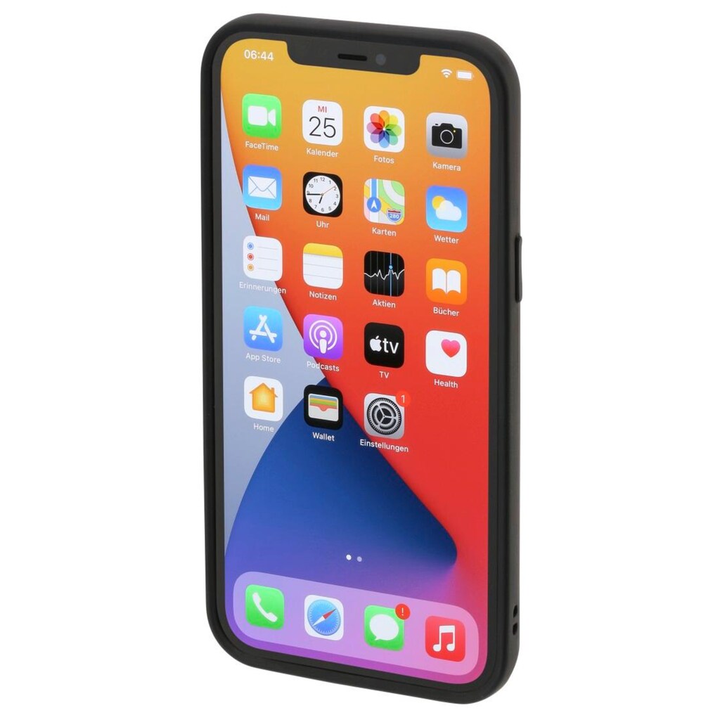 Hama Smartphone-Hülle »Cover "Invisible" für Apple iPhone 12 Pro Max, Schwarz«