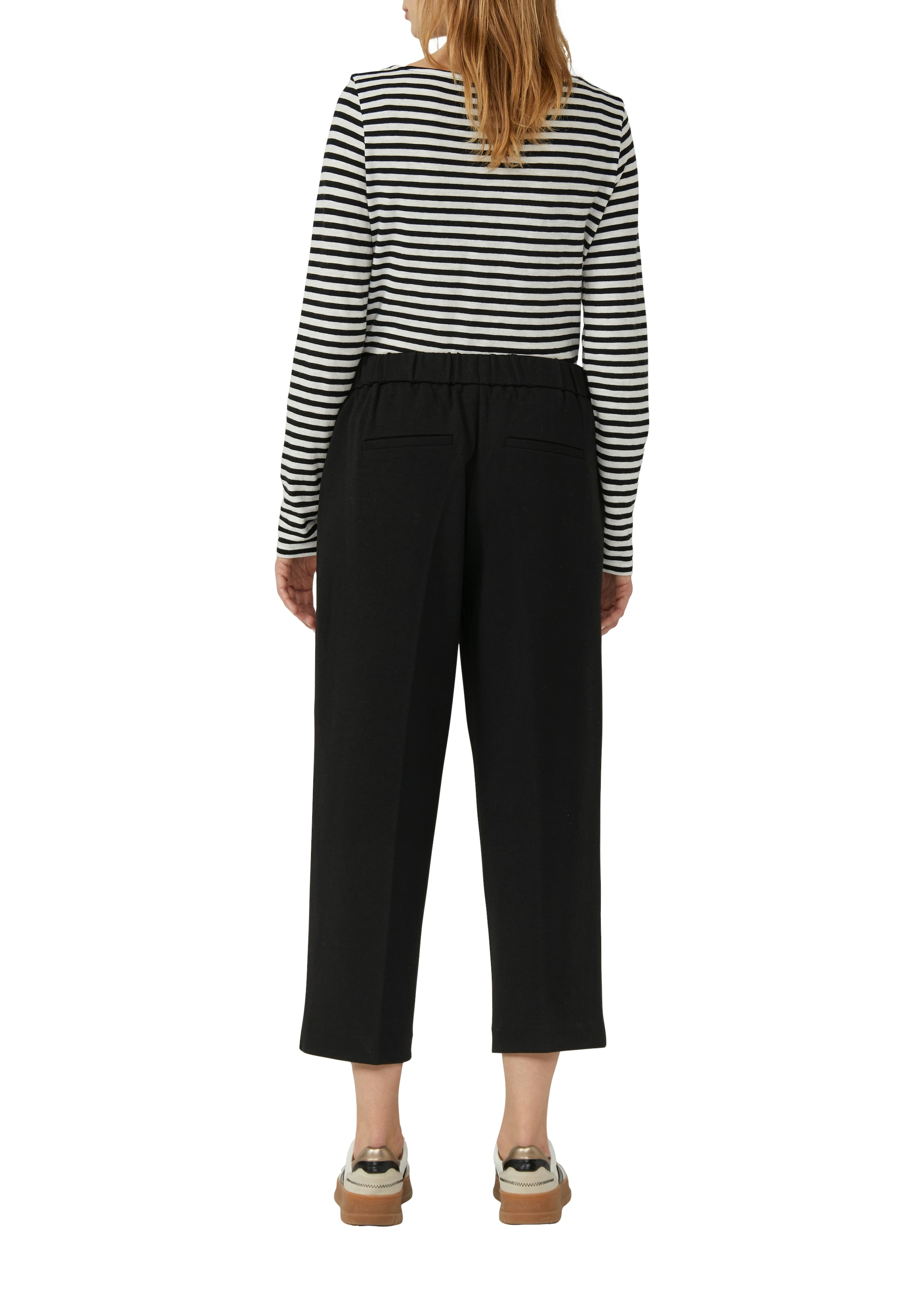 s.Oliver 7/8-Hose, mit Bundfalten und Stretch-Anteil