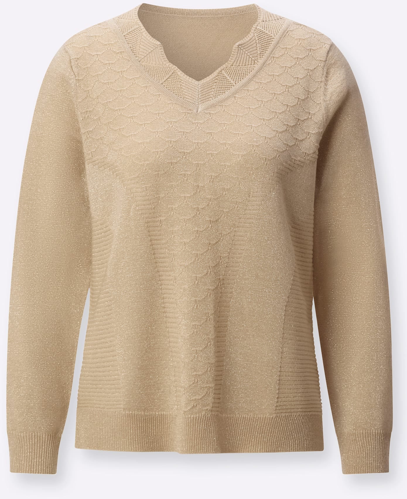 Classic Strickpullover »Langarm-Pullover«