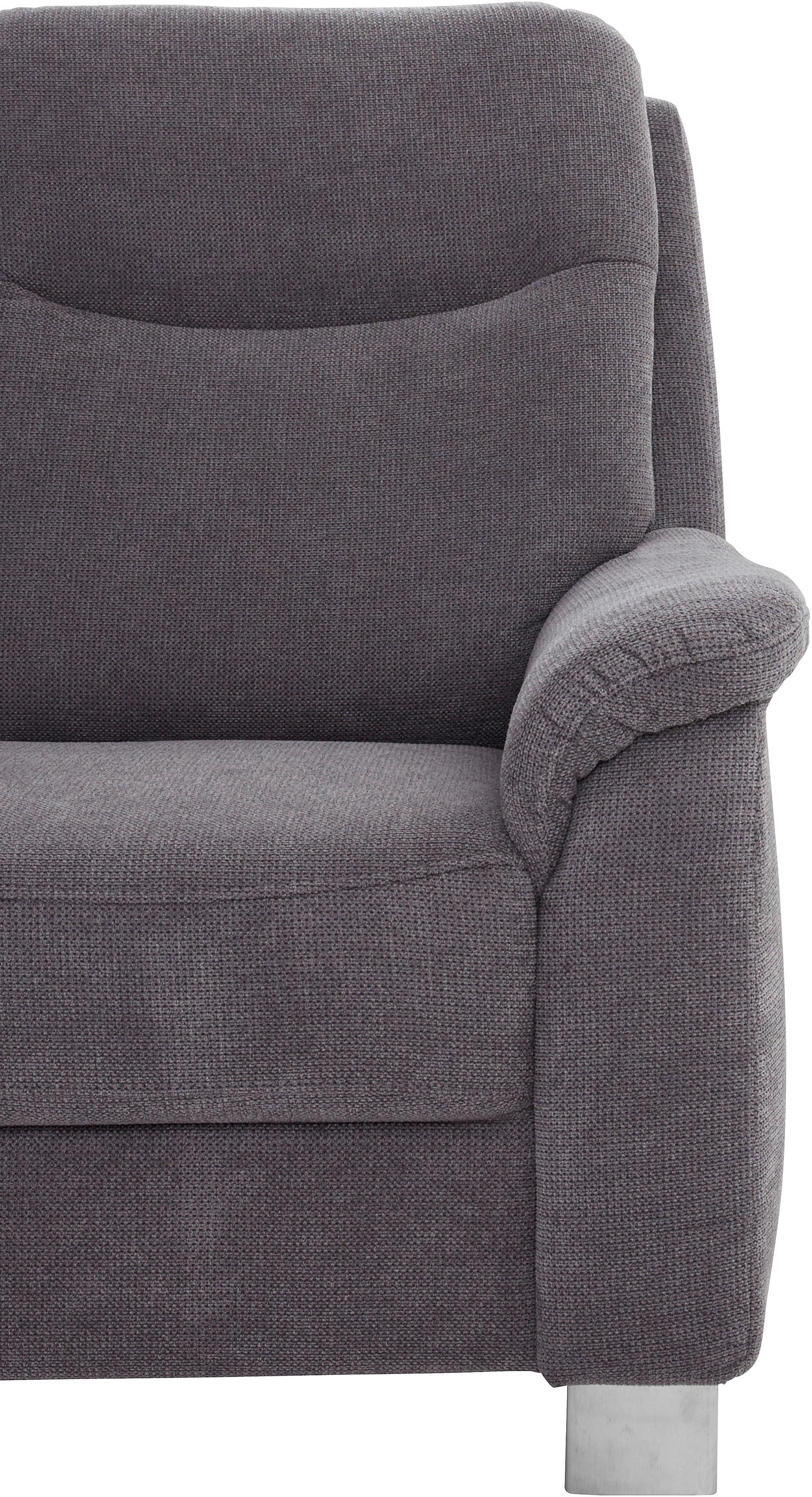 sit&more 2-Sitzer »Boccaccio«, inklusive Federkern und Kopfteilverstellung