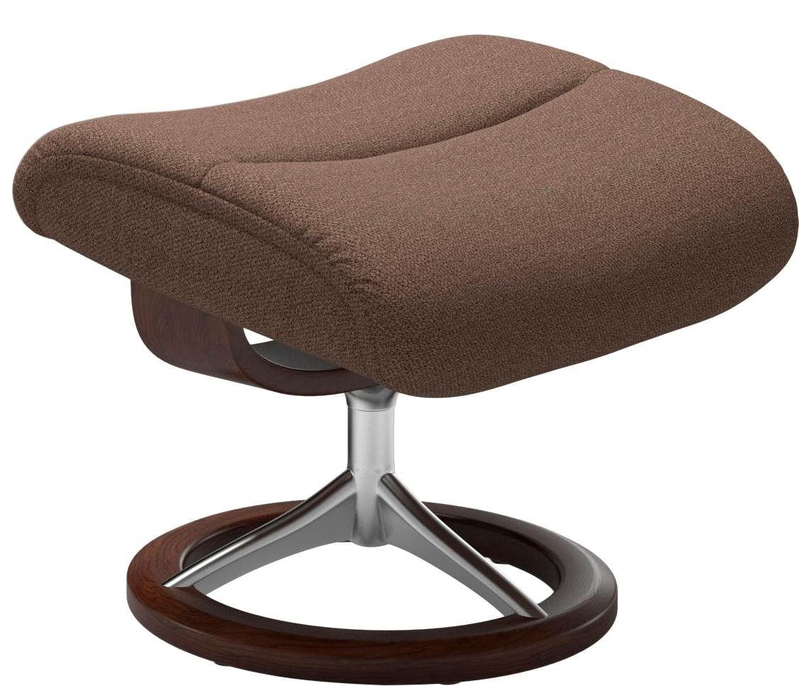 Stressless® Fußhocker »View«, mit Signature Base,Gestell Braun