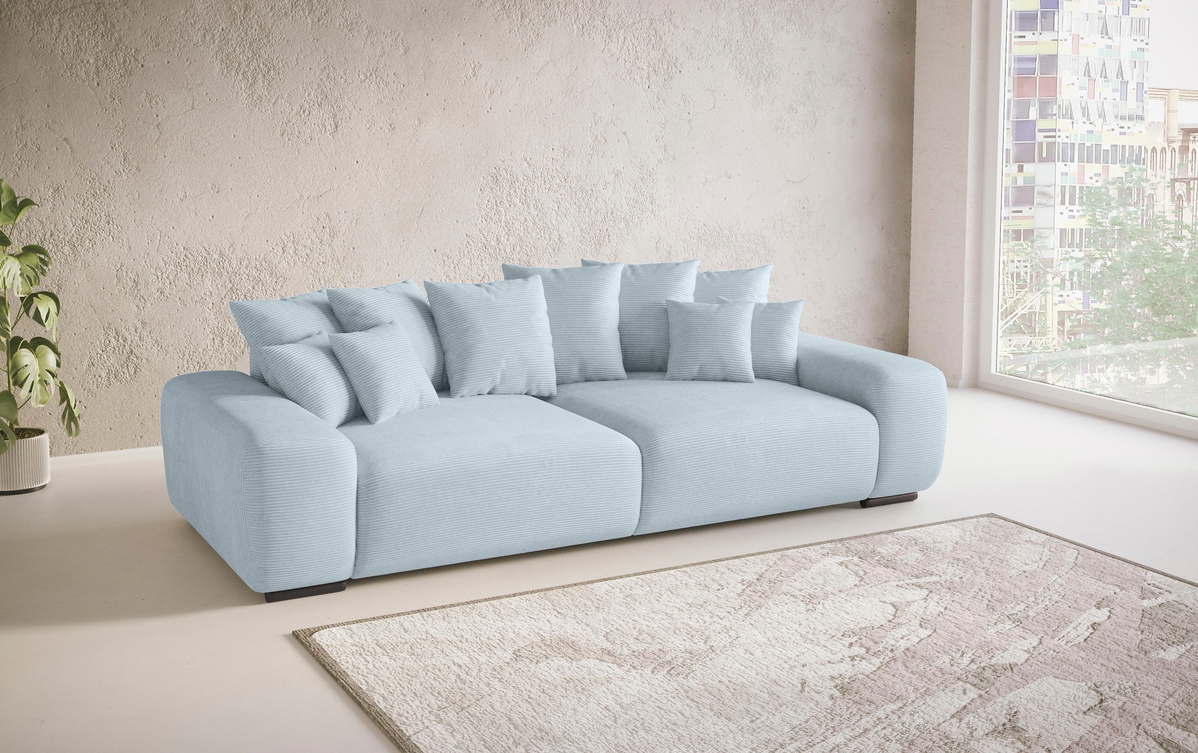 Mr. Couch Big-Sofa »Sundance, B/T 302/137 cm«, Dauerschläfer