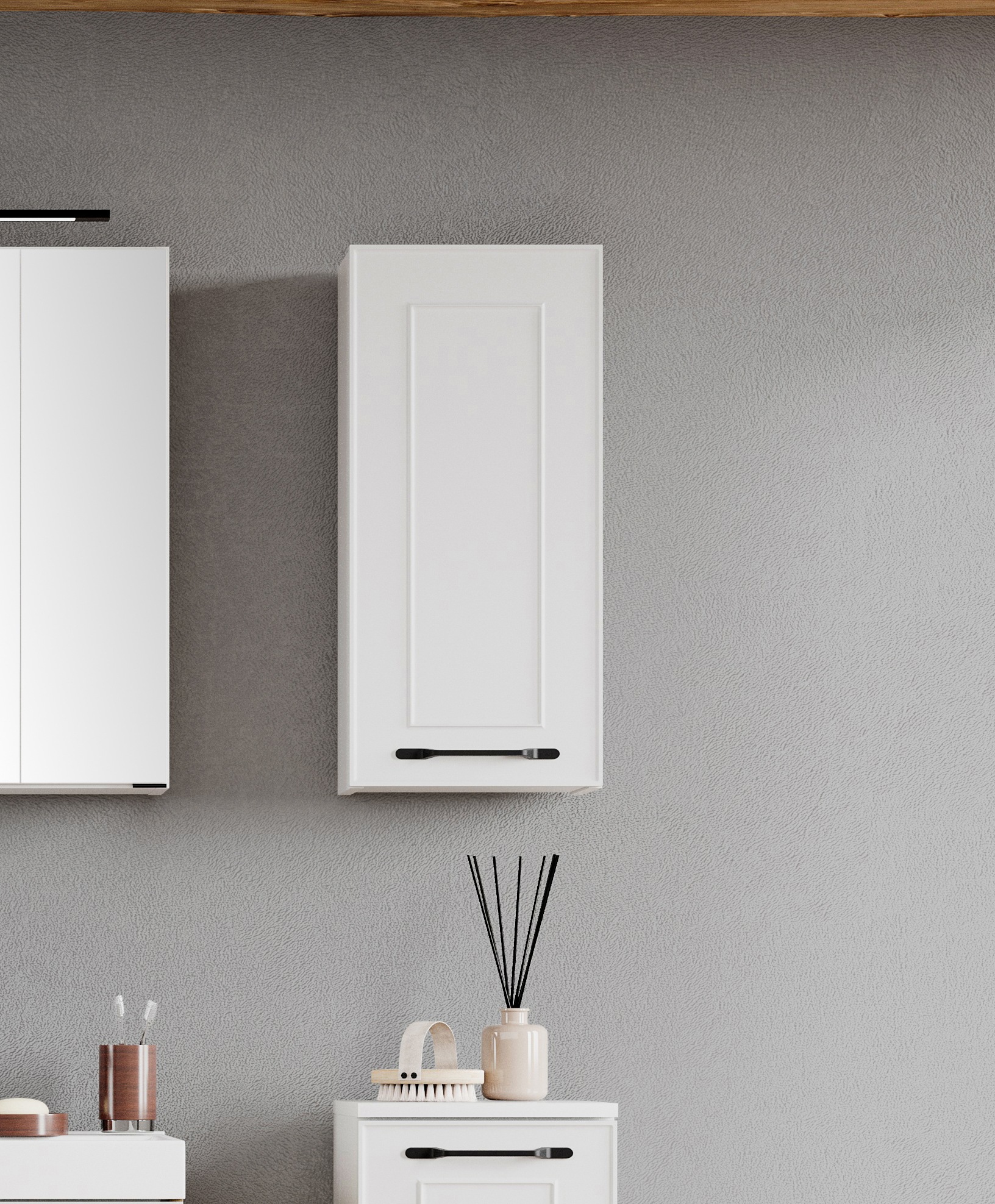 welltime Hängeschrank »CADIZ, gedämpfte Scharniere«