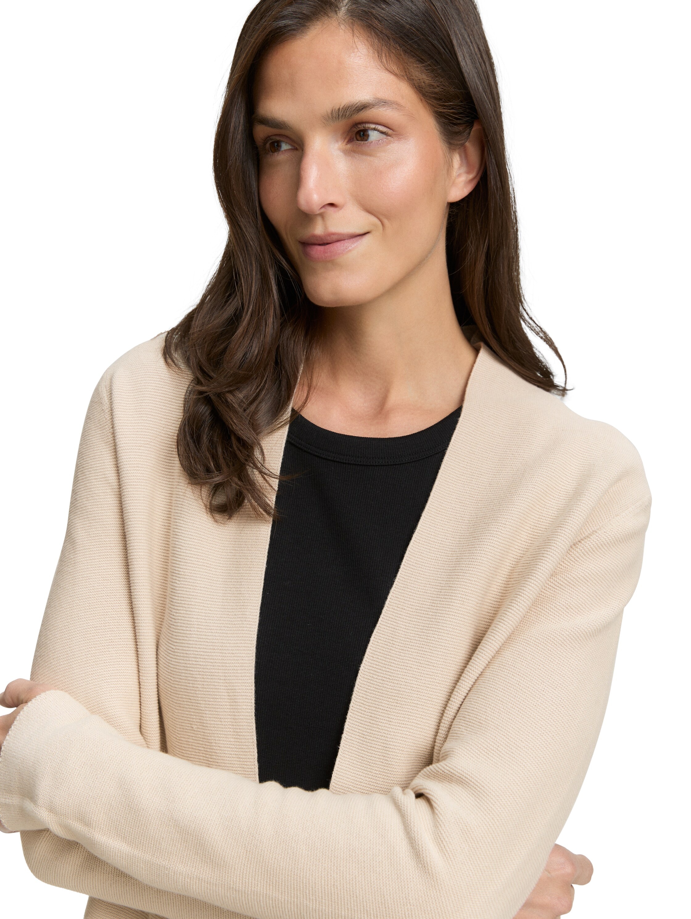 TOM TAILOR Cardigan, mit feiner Struktur