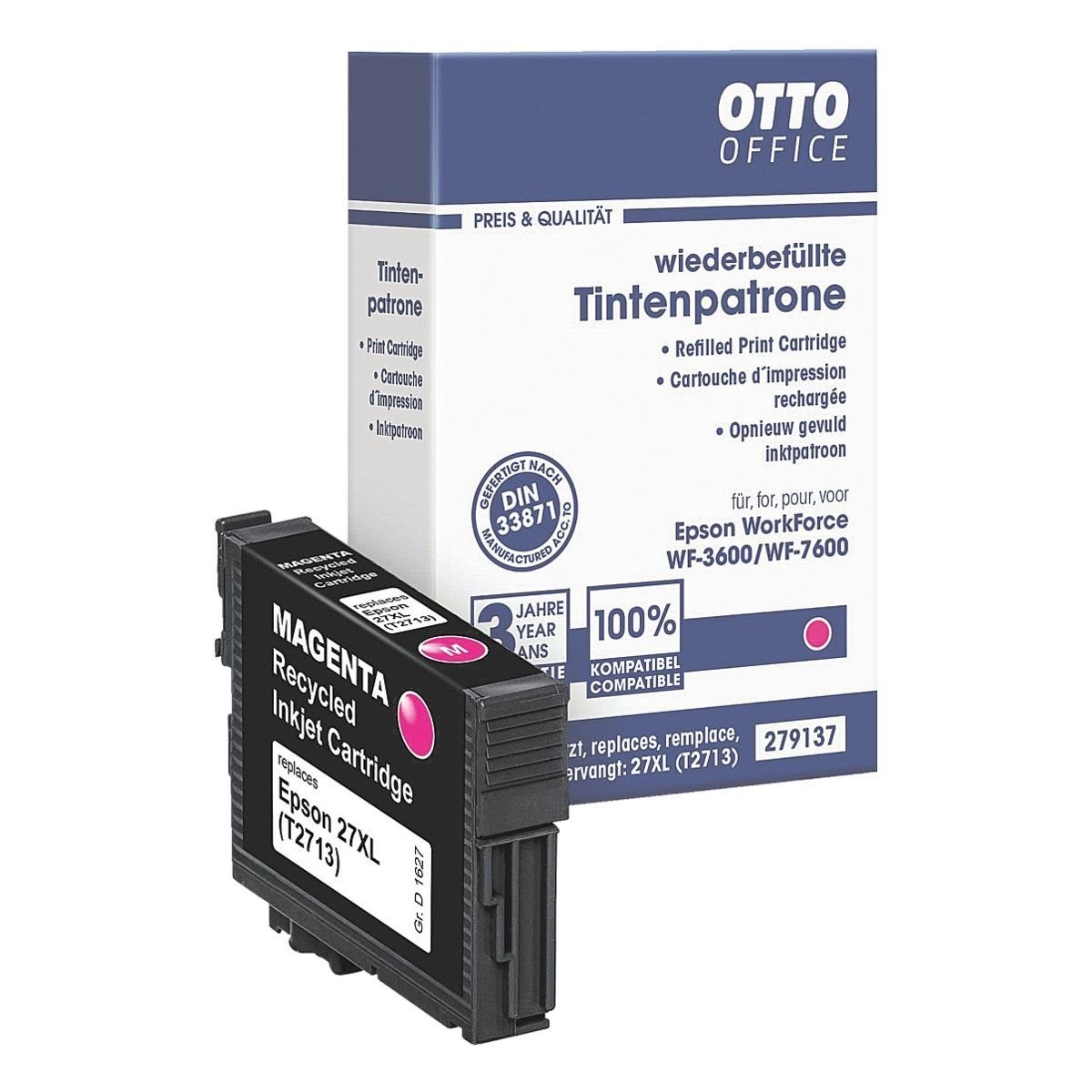 Otto Office Tintenpatrone ersetzt Epson rot