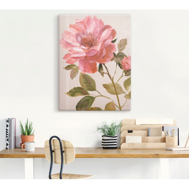 Artland Wandbild »Harmonische Rosen«, Blumen, (1 St.), als Leinwandbild,  Wandaufkleber oder Poster in versch. Größen bestellen im OTTO Online Shop