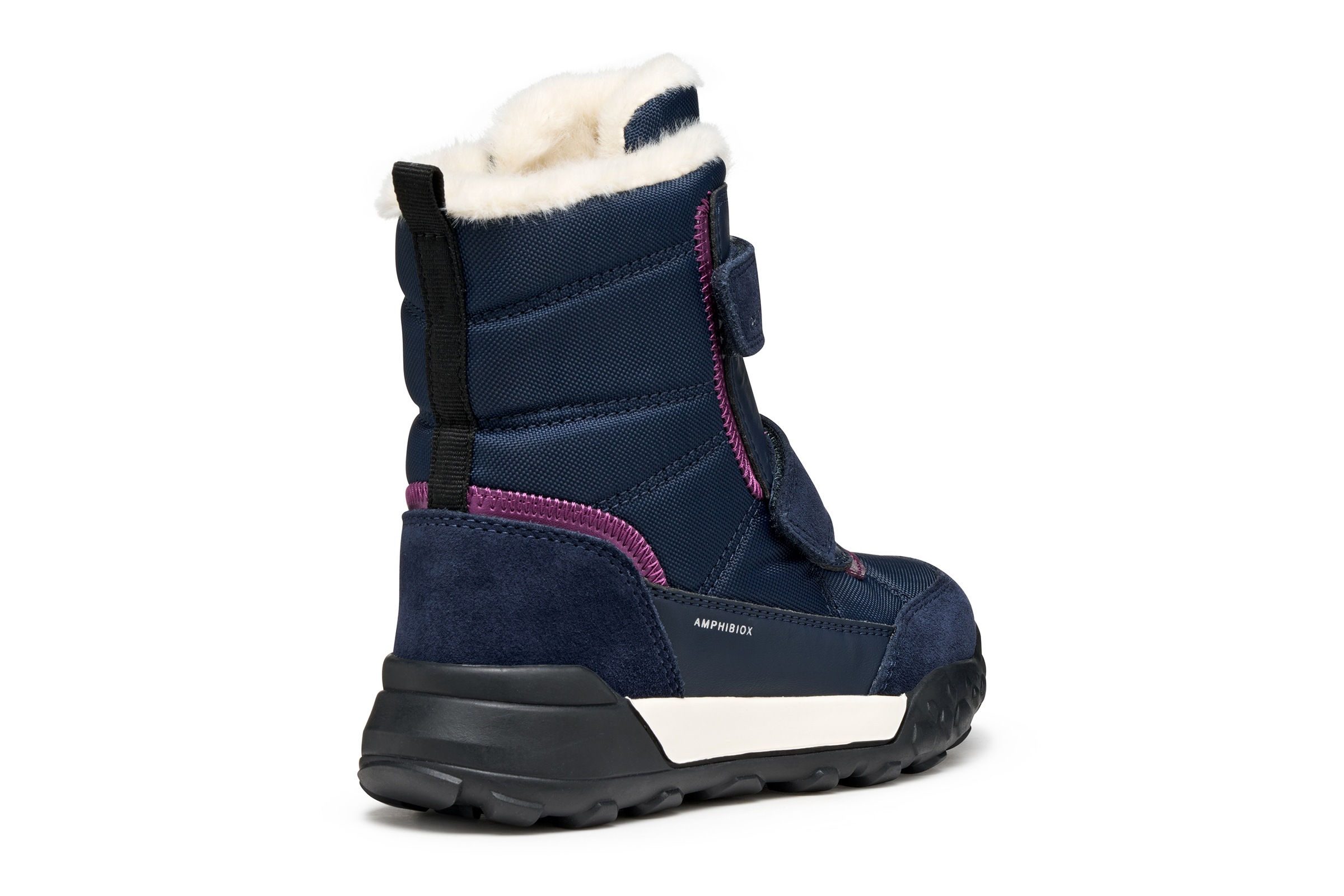 Geox Winterboots »J TREKKYUP GIRL B AB«  Klettstiefel mit Warmfutter, Größenschablone zum Download