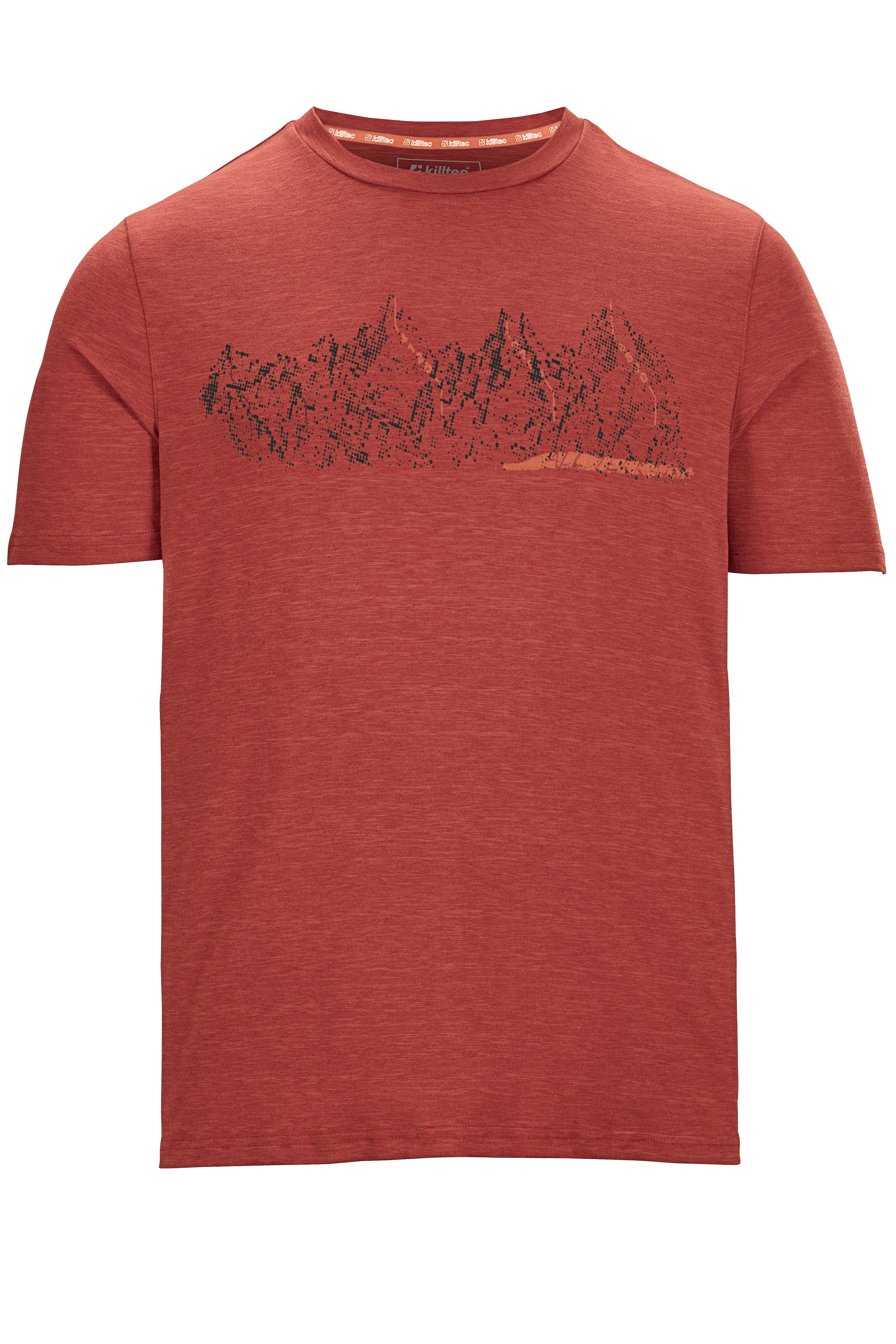 Killtec Funktionsshirt »MN TSHRT C« mit Logo Print, schnell trocknend, feuchtigkeitstransportierend