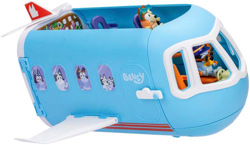 Moose Spielwelt »Bluey Flugzeug 3-in-1-Verwandlungsspielset«, mit Soundeffekt