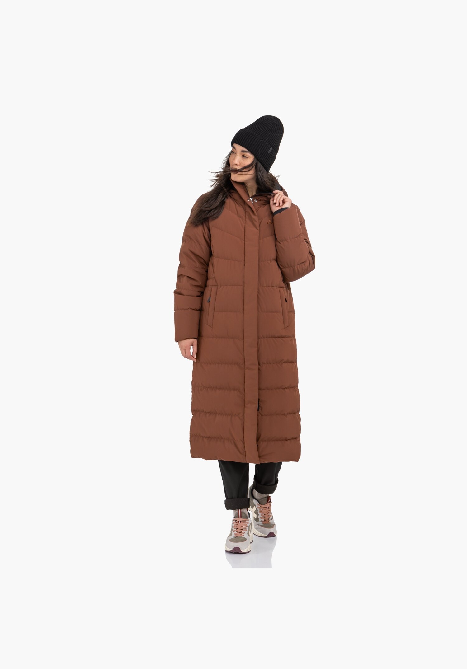 Schöffel Daunenmantel »Down Coat Style Vindave WMS« aus Polyester, sportlicher Stil, winddicht
