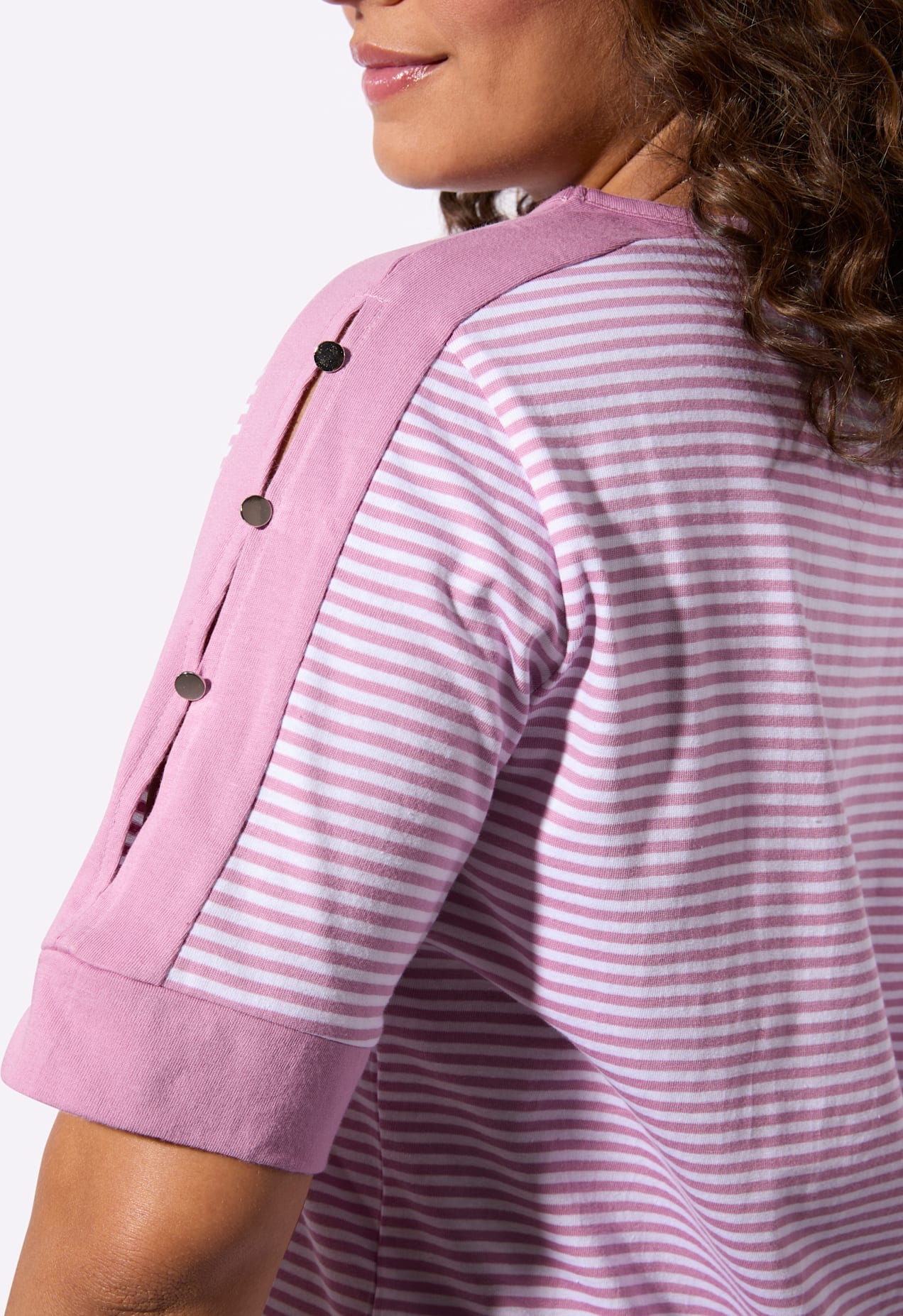 Casual Looks Kurzarmshirt »Ringelshirt« 1 tlg.