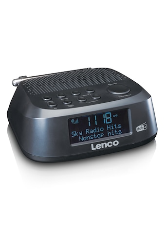 Lenco Uhrenradio »CR-605BK - Radio mit DAB+ und UKW-Radio« kaufen