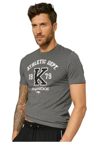 KangaROOS T-Shirt, mit großem Druck vorn kaufen