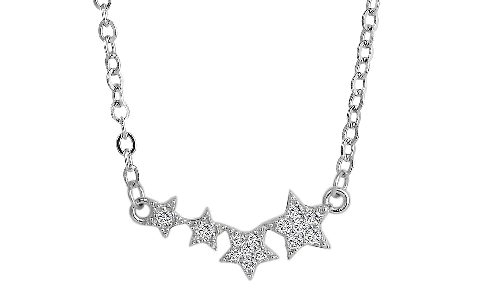 Adelia´s Kette ohne Anhänger »Damen Halskette mit Anhänger ¿ Stern aus 925 Silber«