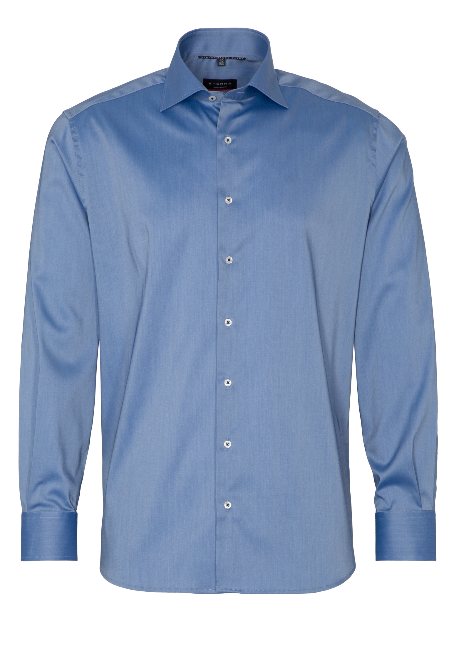Eterna Langarmhemd »MODERN FIT« EASY IRON (bügelleicht)