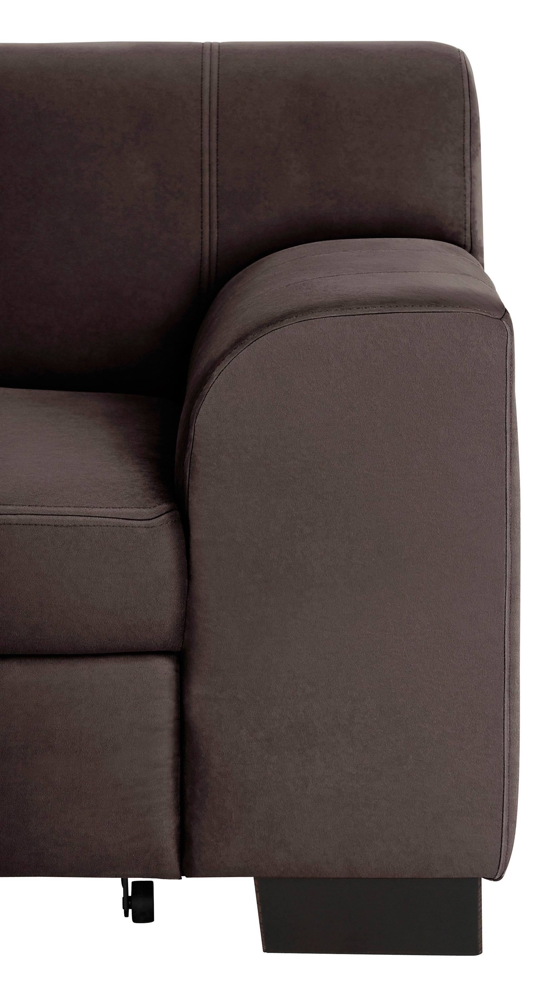 Home affaire Ecksofa »Falk L-Form«, mit Federkern und wahlweise mit Bettfunktion
