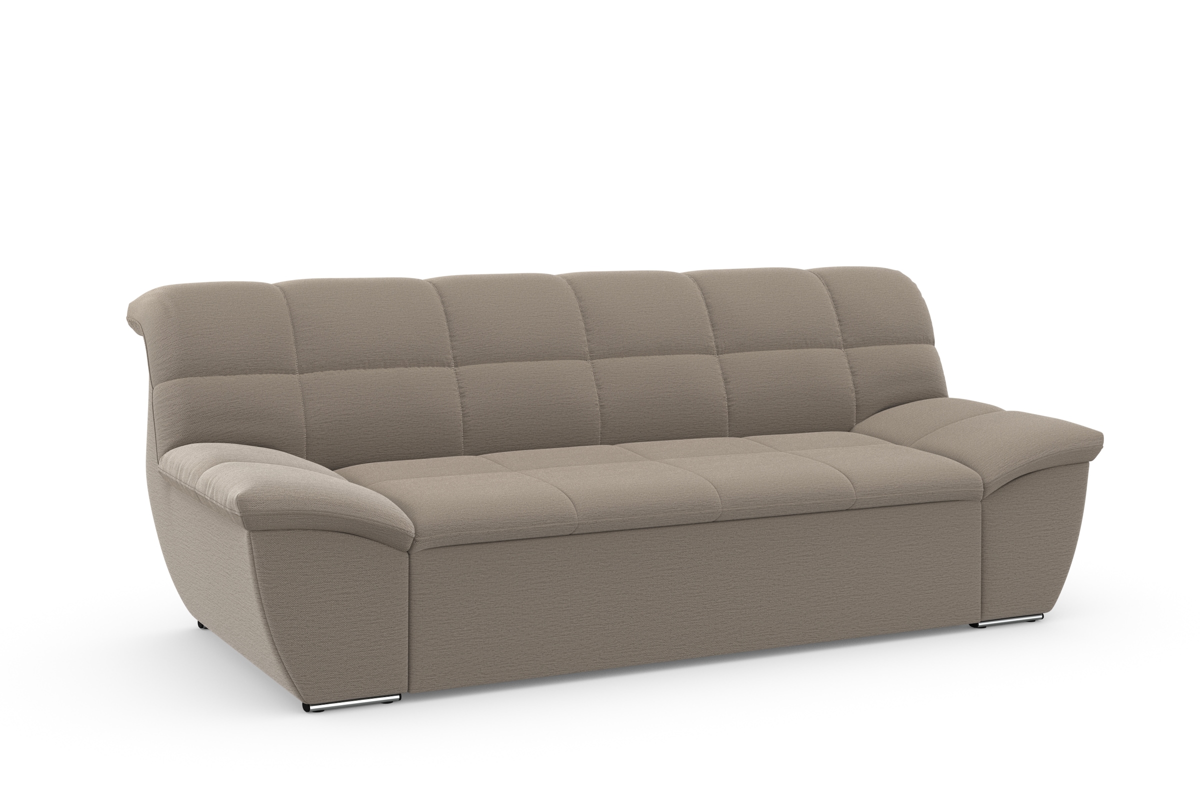 DOMO collection 2-Sitzer »SPLASH Breite 211 cm, moderne Sitz- und Rückensteppung, komfortabel« flache Armlehnen zum Entspannen