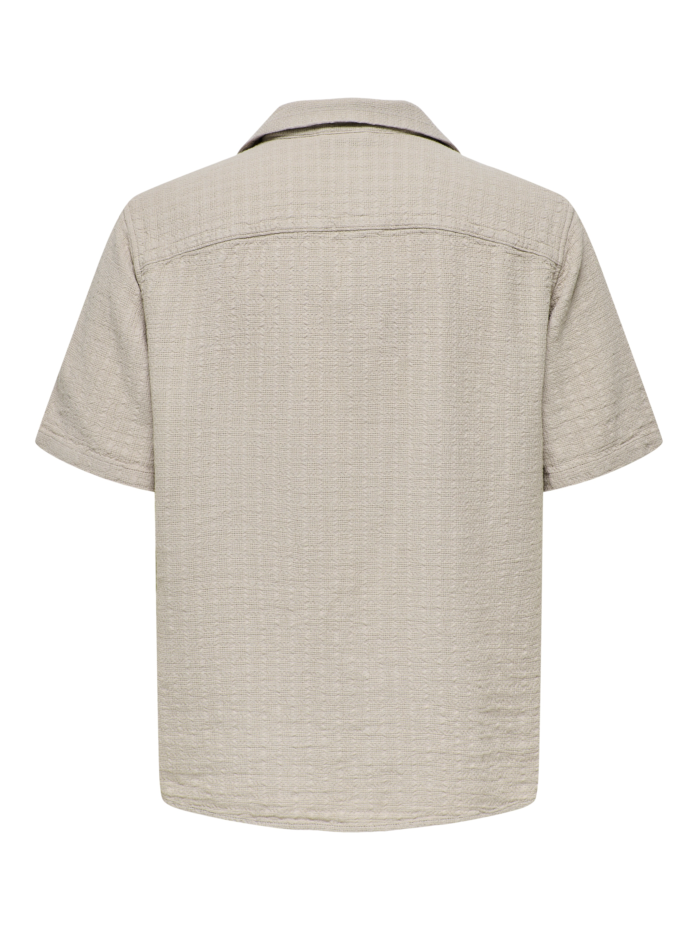 ONLY & SONS Kurzarmhemd »ONSLATHAM RLXSS RESORT LINEN STRUC 0257«