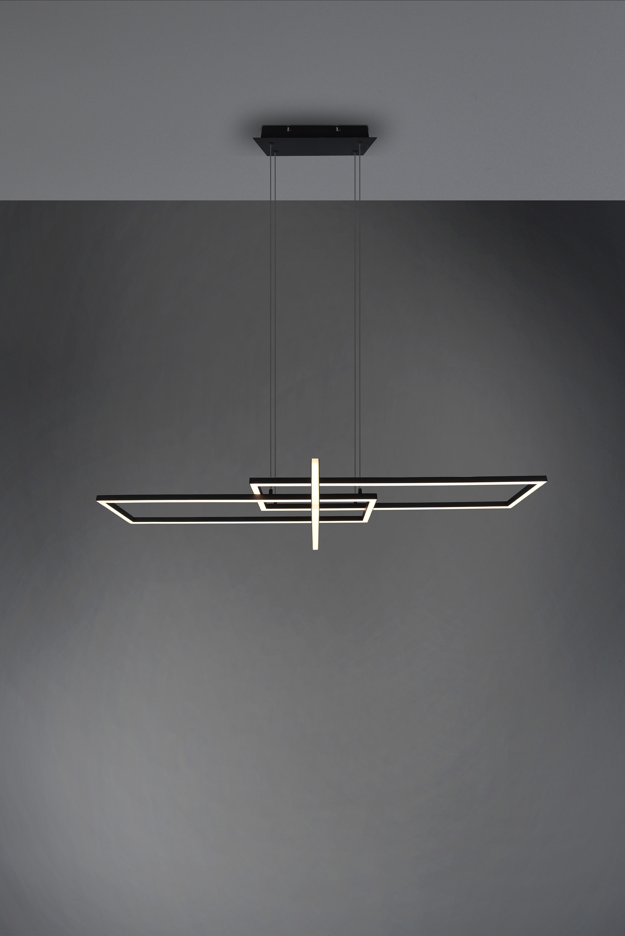 TRIO Leuchten LED Pendelleuchte »ALICA«, 1 flammig, Leuchtmittel LED-Modul | LED fest integriert, mit Switch Dimmer, über Wandschalter dimmbar, Abhängung 150 cm