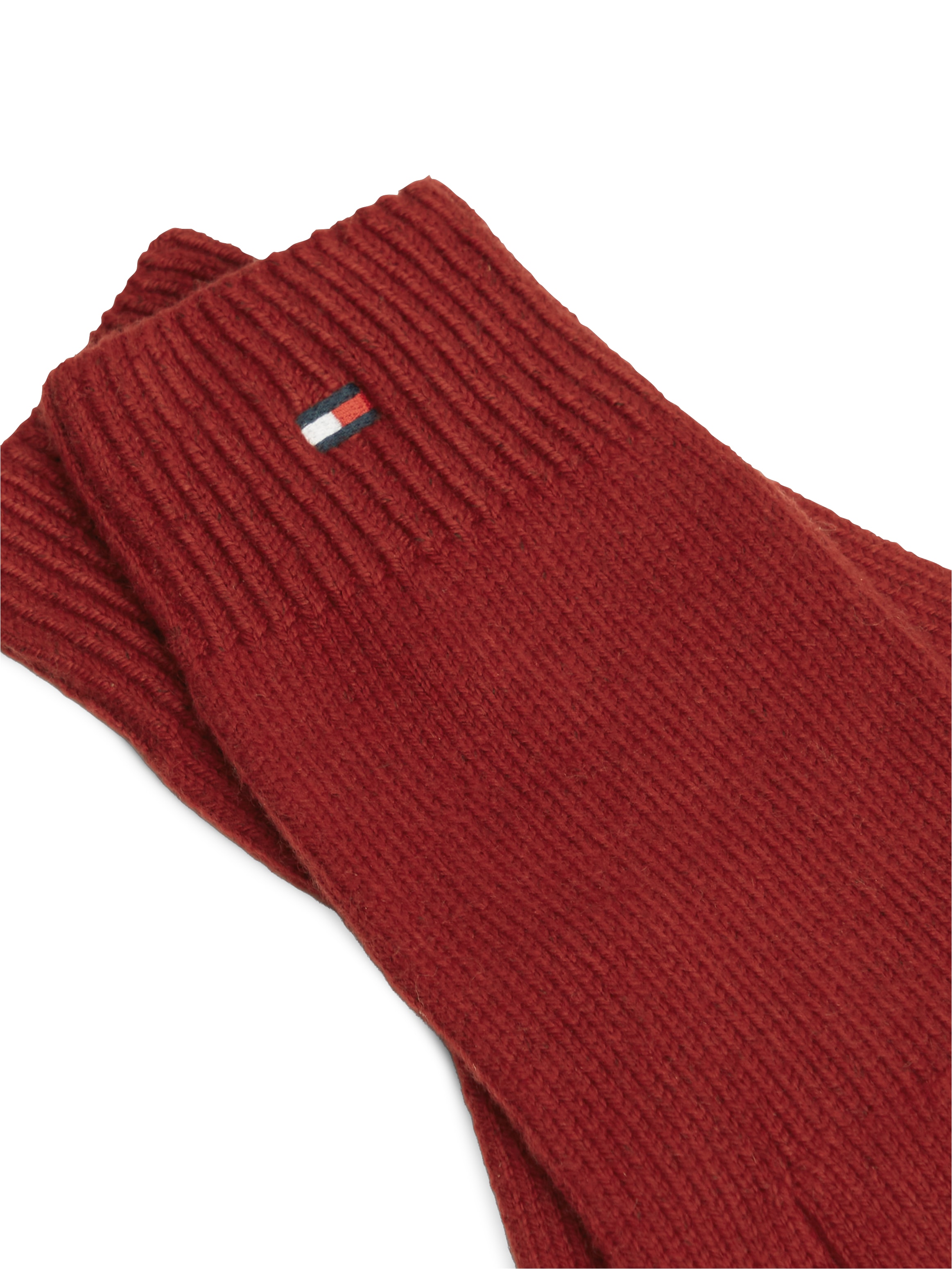 Tommy Hilfiger Strickhandschuhe »TH FLAG KNIT« mit Woll-Anteil