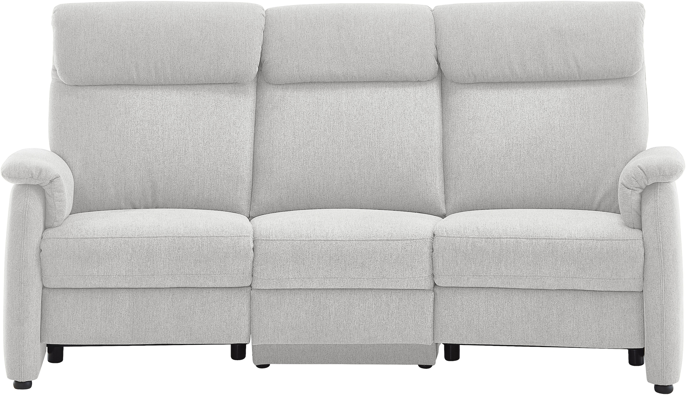 Home affaire 3-Sitzer »Turin Sofa mit elektrischer Relaxfunktion, Breite 226 cm« inkl. Tisch, USB & Steckdose, Federkern & pflegeleichtem Bezug