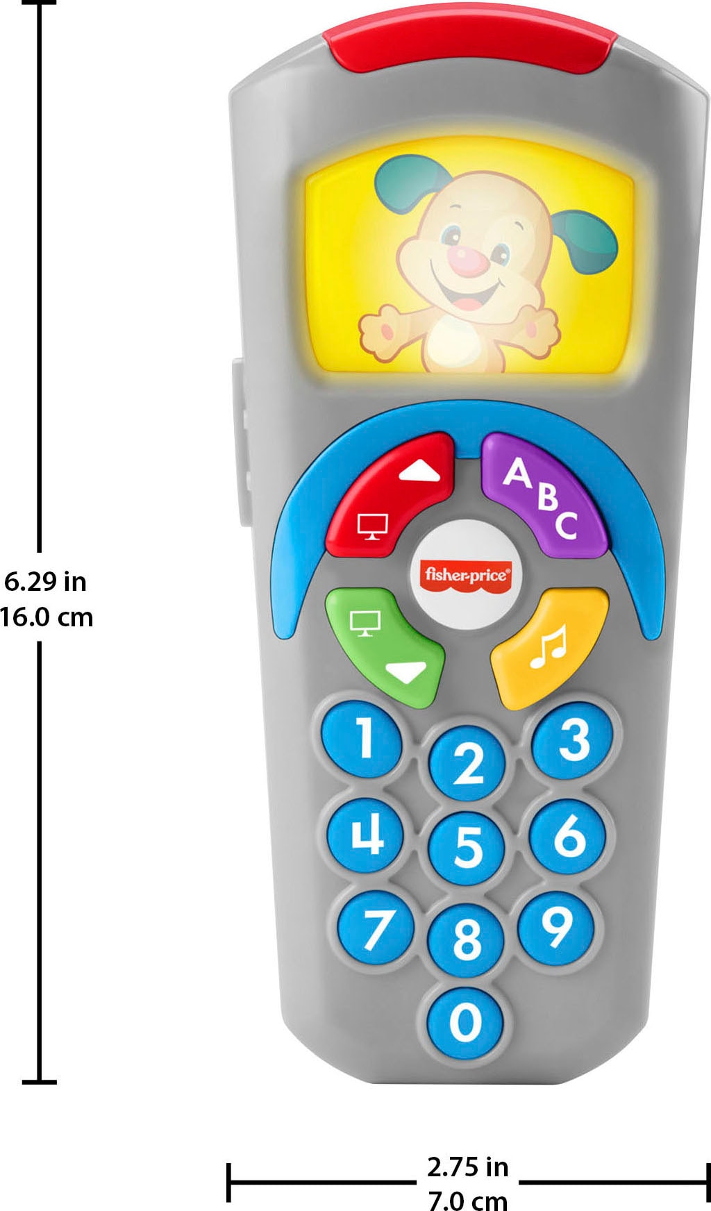 Fisher-Price® Lernspielzeug »Lernspaß Hündchen-Fernbedienung«, mit Musik und Lichtern