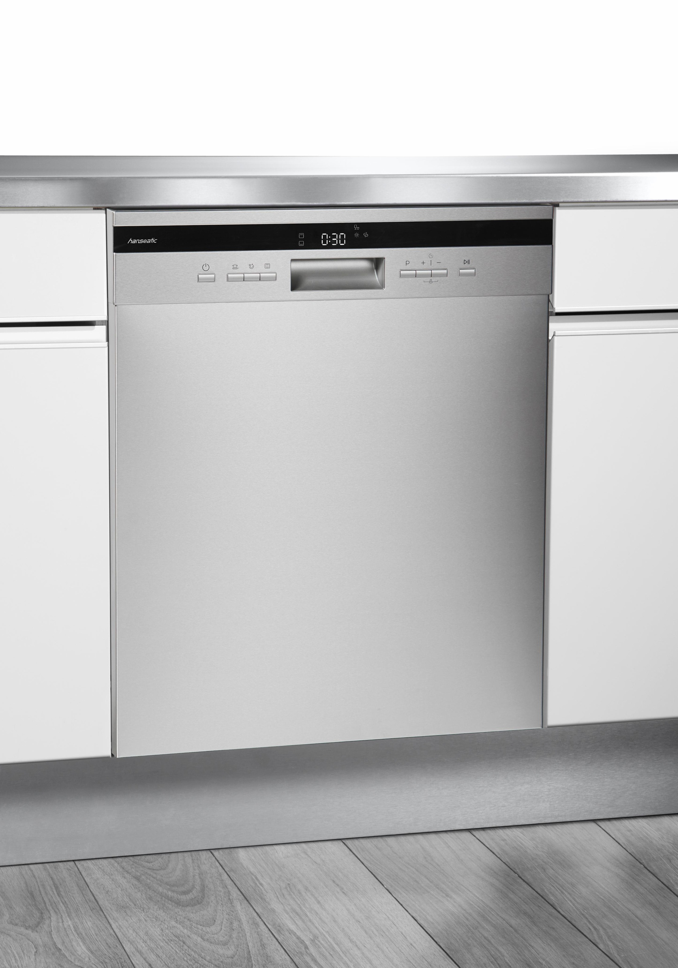 Unterbaugeschirrspüler, 10 Liter, 14 Maßgedecke